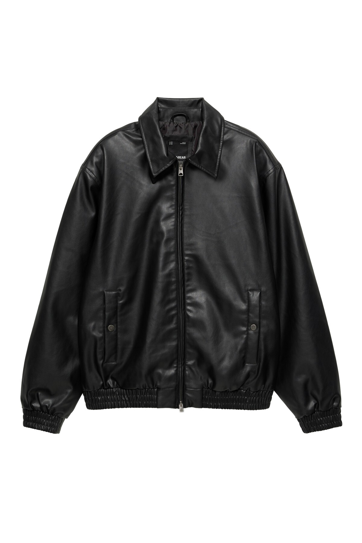 Pull & Bear Suni deri ceket görsel 3