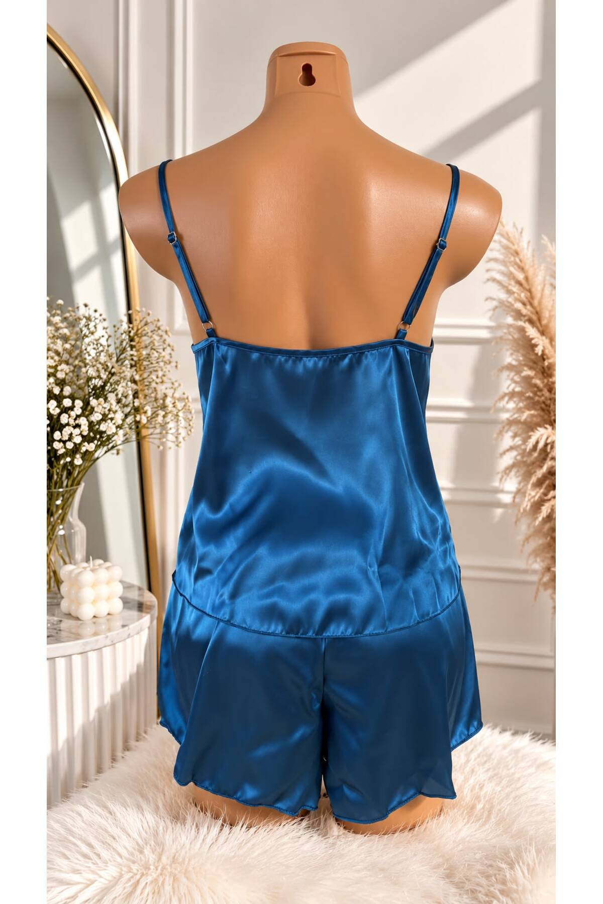 Lillie Love secret saten gecelik sabahlık