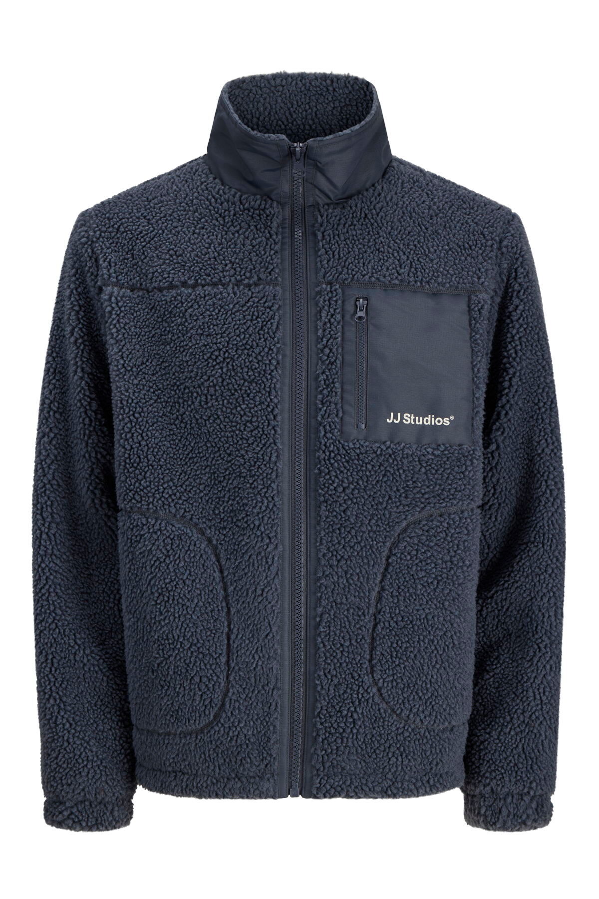 ژاکت تدی یقه بلند مردانه - سوهو جک اند جونز کاپشن Jack & Jones