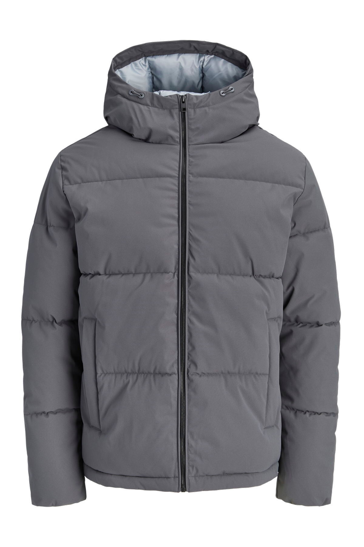 کاپشن پفی کلاه‌دار با بند کشی و قابلیت تنظیم سایز بزرگ - گلکسی جک اند جونز کاپشن Jack & Jones