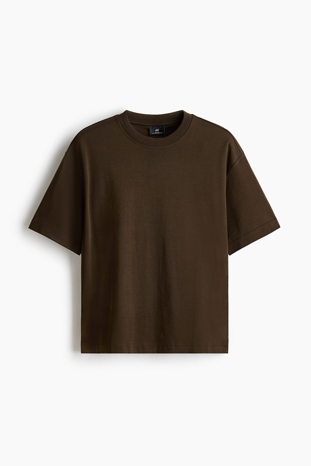 تی شرت اینترلاک مدل Relaxed Fit اچ اند ام تی شرت H&M