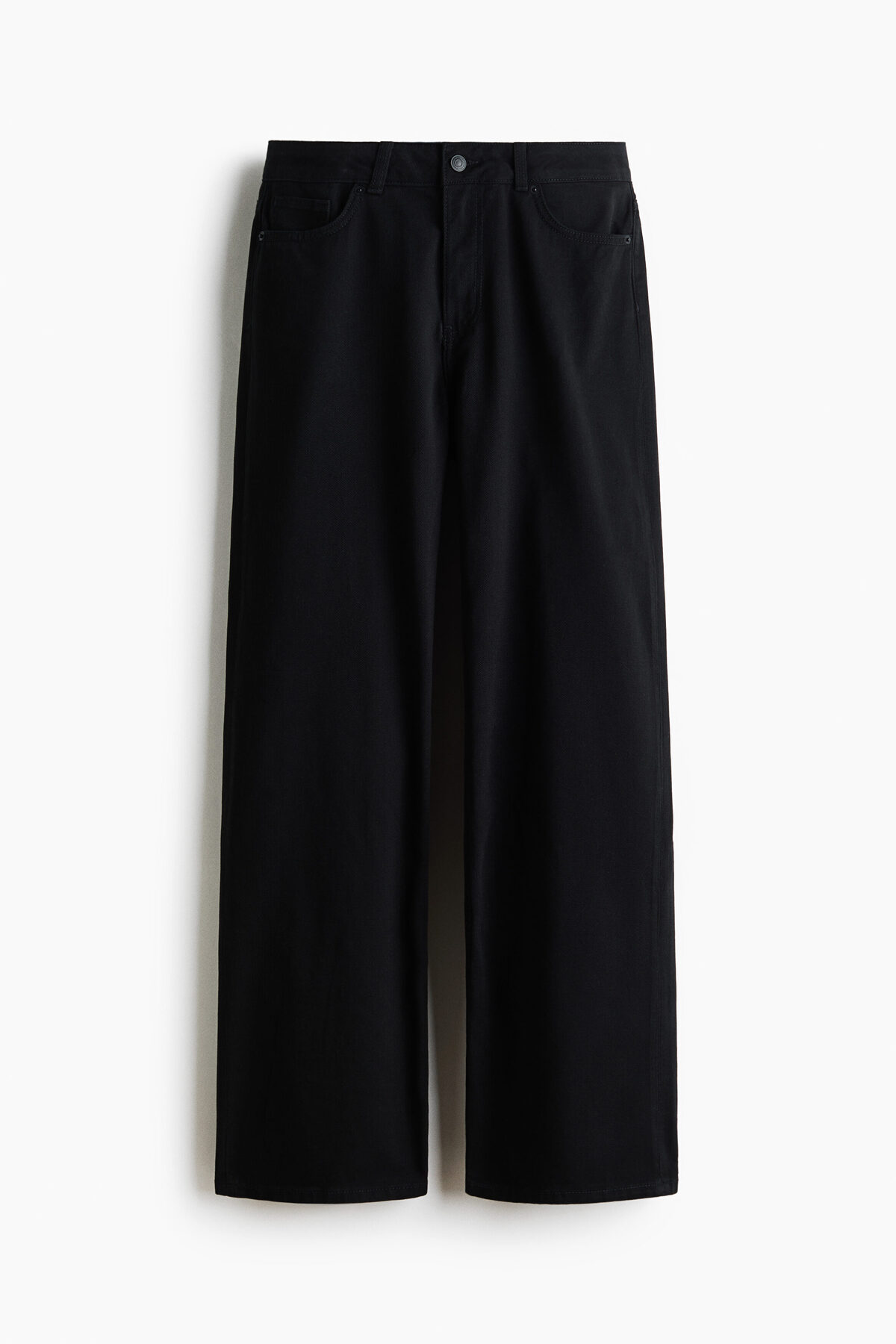 H&M Baggy Pamuklu Gabardin Pantolon