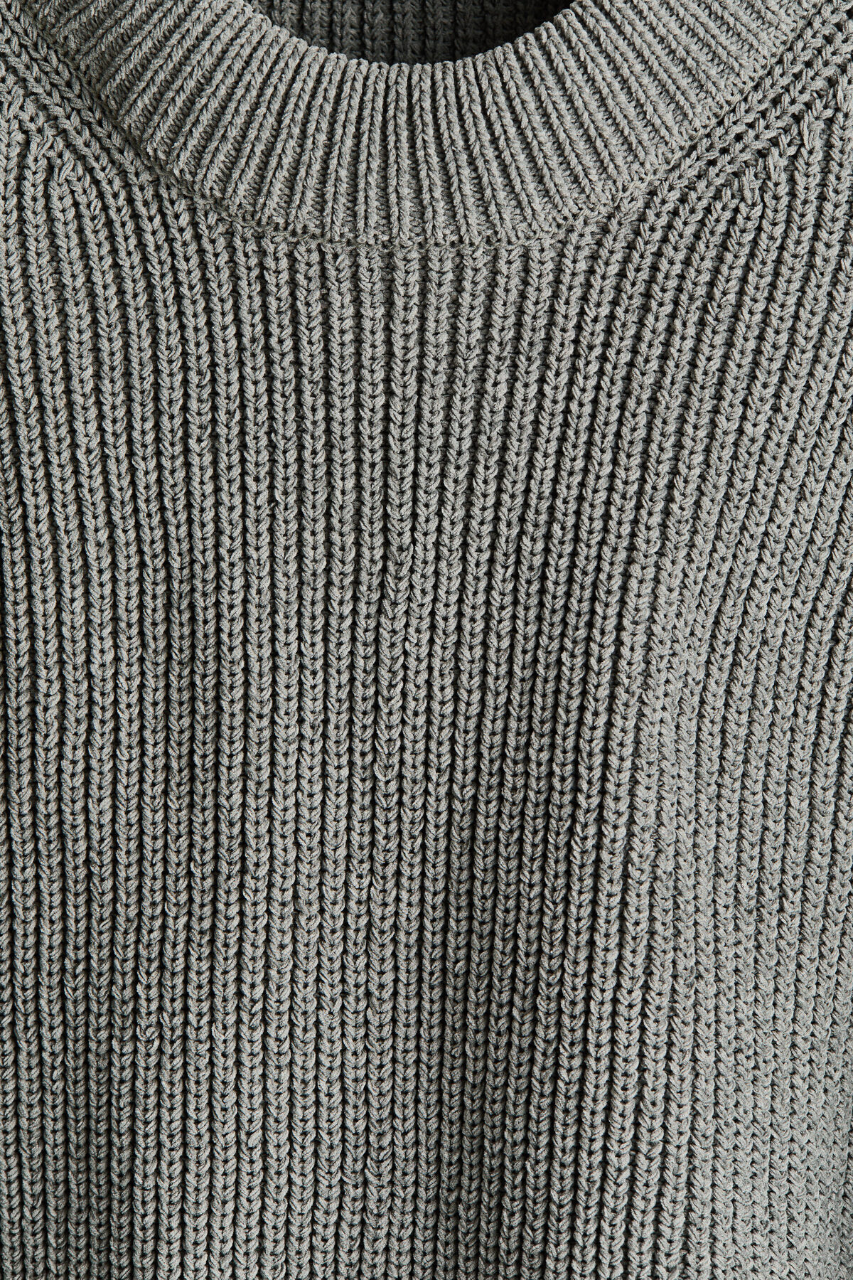 H&M Lastik Örgülü Kazak Relaxed Fit görsel 2