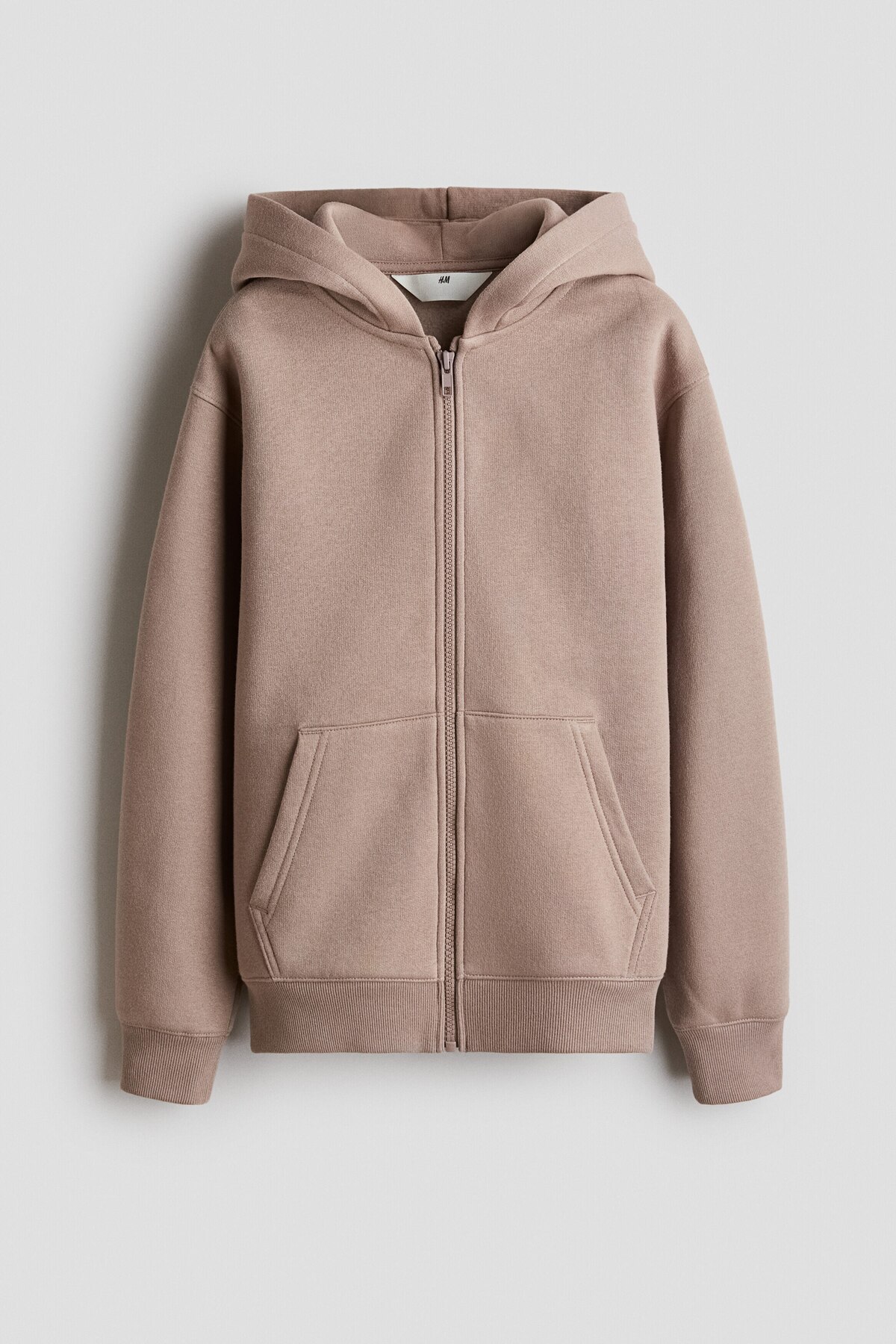 تاپ کلاه دار و زیپ دار با آستر پشمی اچ اند ام سویشرت H&M