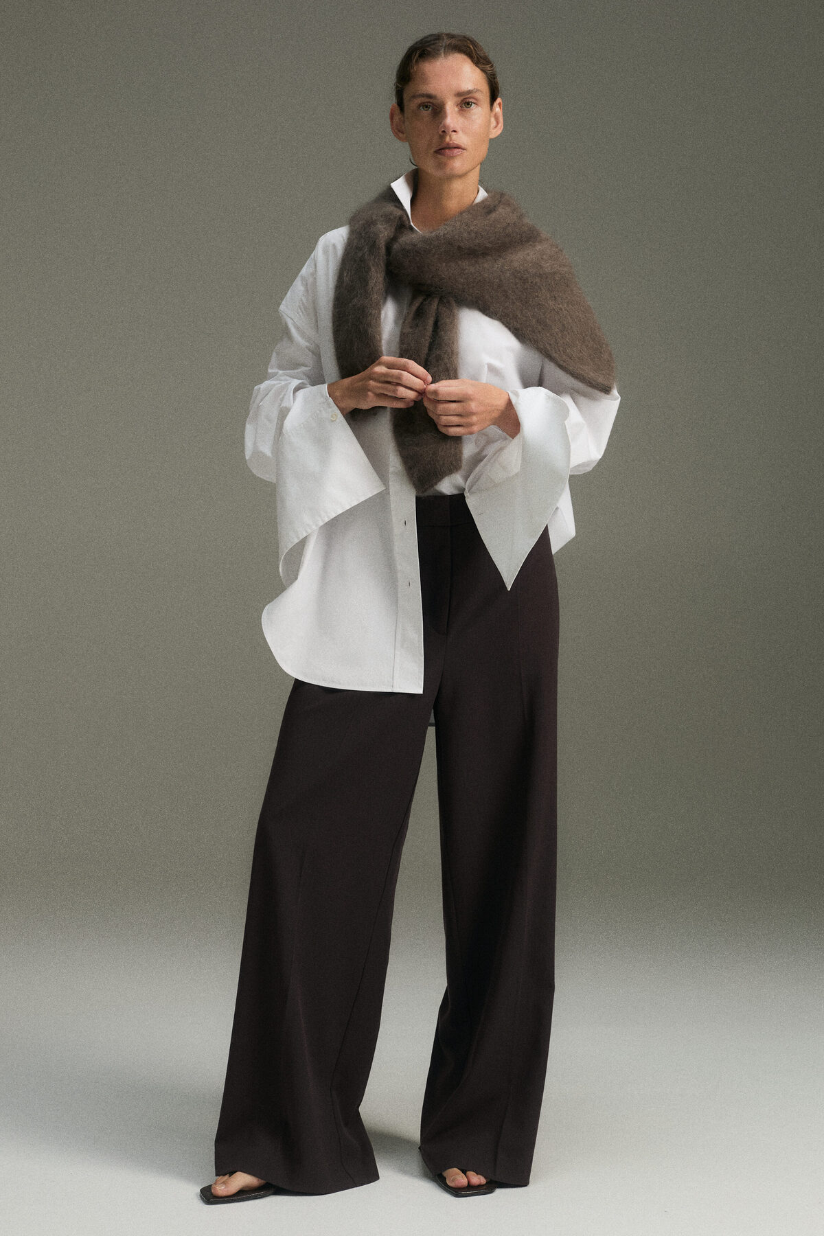 H&M Geniş Şık Pantolon