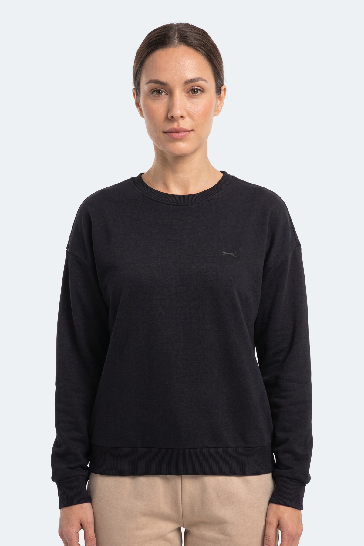 Slazenger KUNTO I Kadın Lacivert Sweatshırt