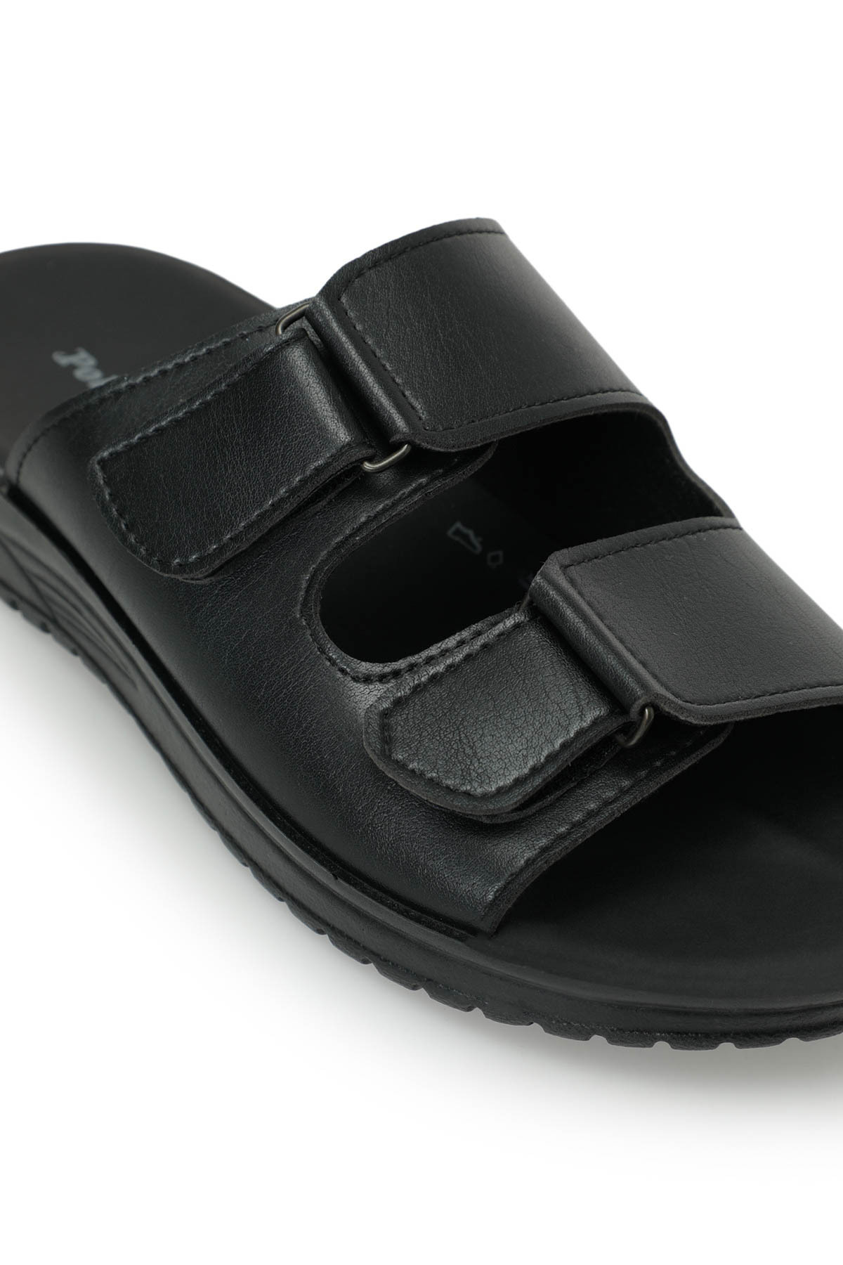 Polaris 604230.M Siyah Erkek Terlik görsel 7