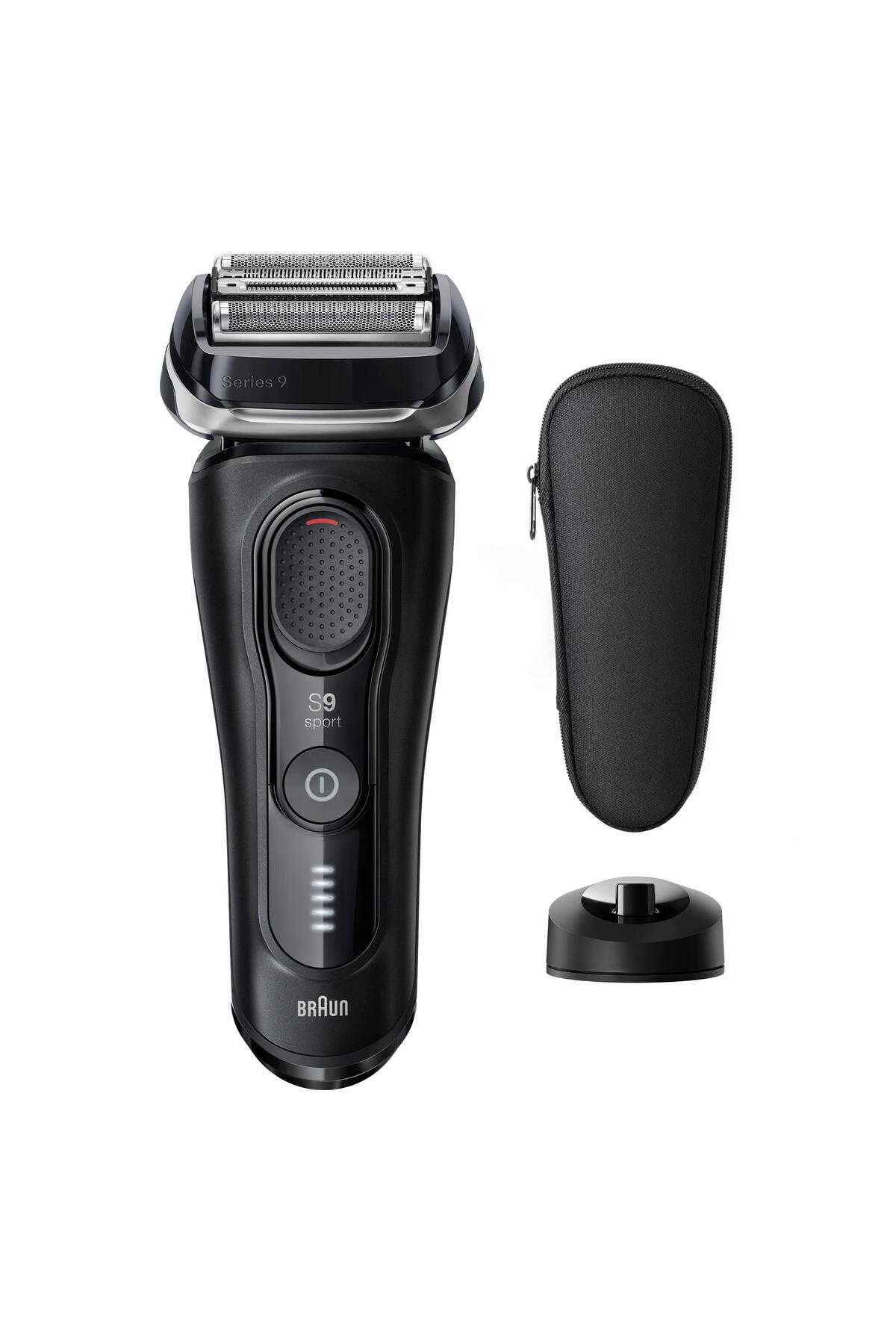 ماشین اصلاح برقی سری 9 اسپورت، مناسب برای استفاده خشک و مرطوب، با باتری 60 دقیقه‌ای، مدل 9110s