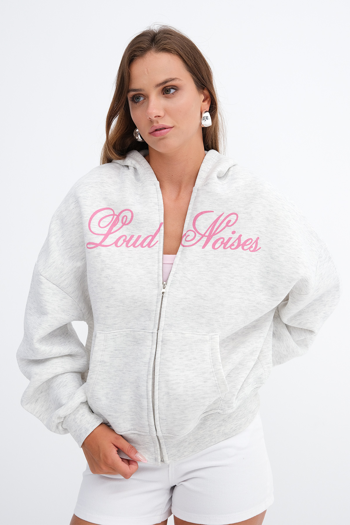 Addax Baskılı Şardonlu Sweatshirt H13252 görsel 5