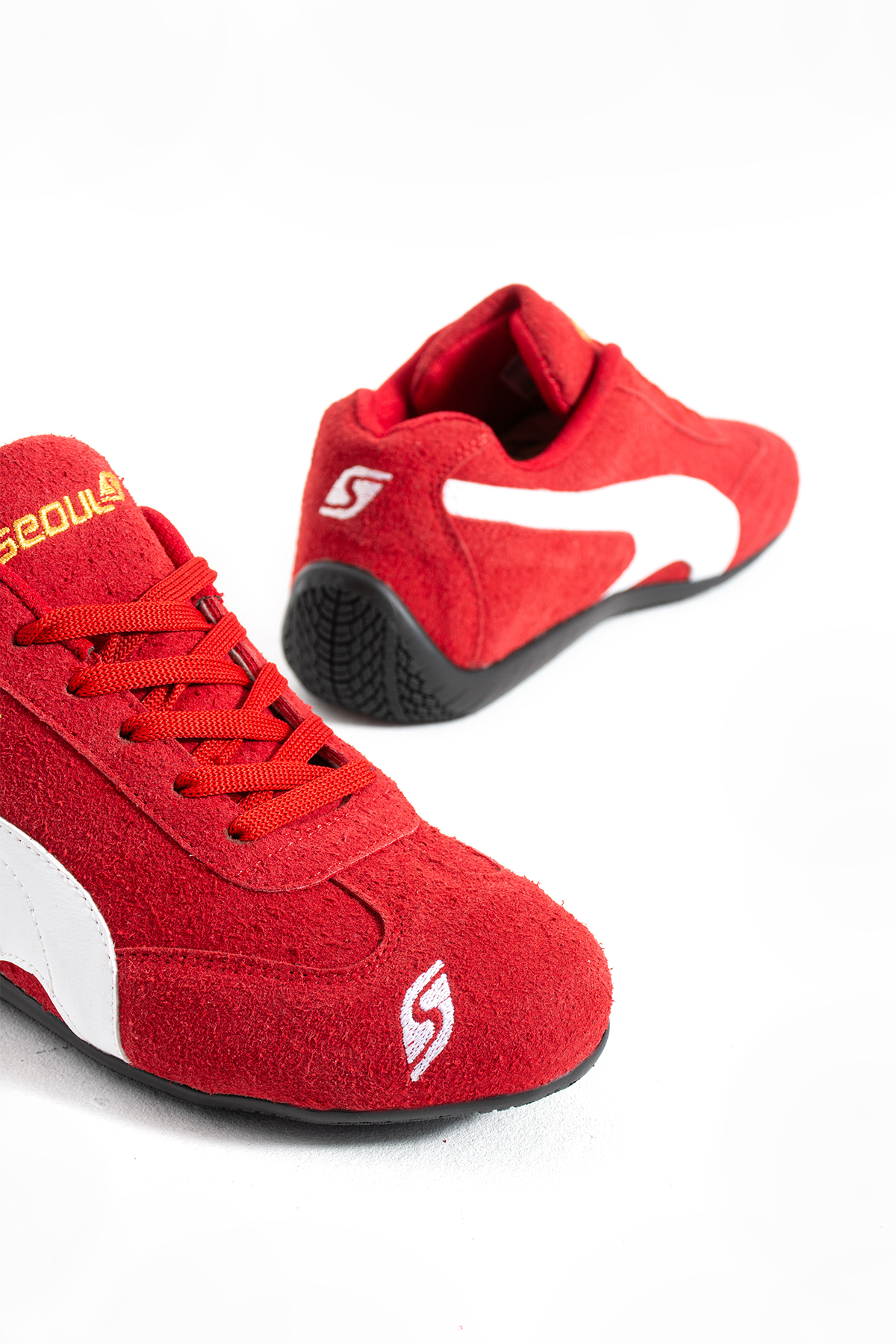 SEOUL SPORT SHOES Kadın Retro Sneaker Rahat Taban Bağcıklı Günlük Spor Ayakkabı görsel 7