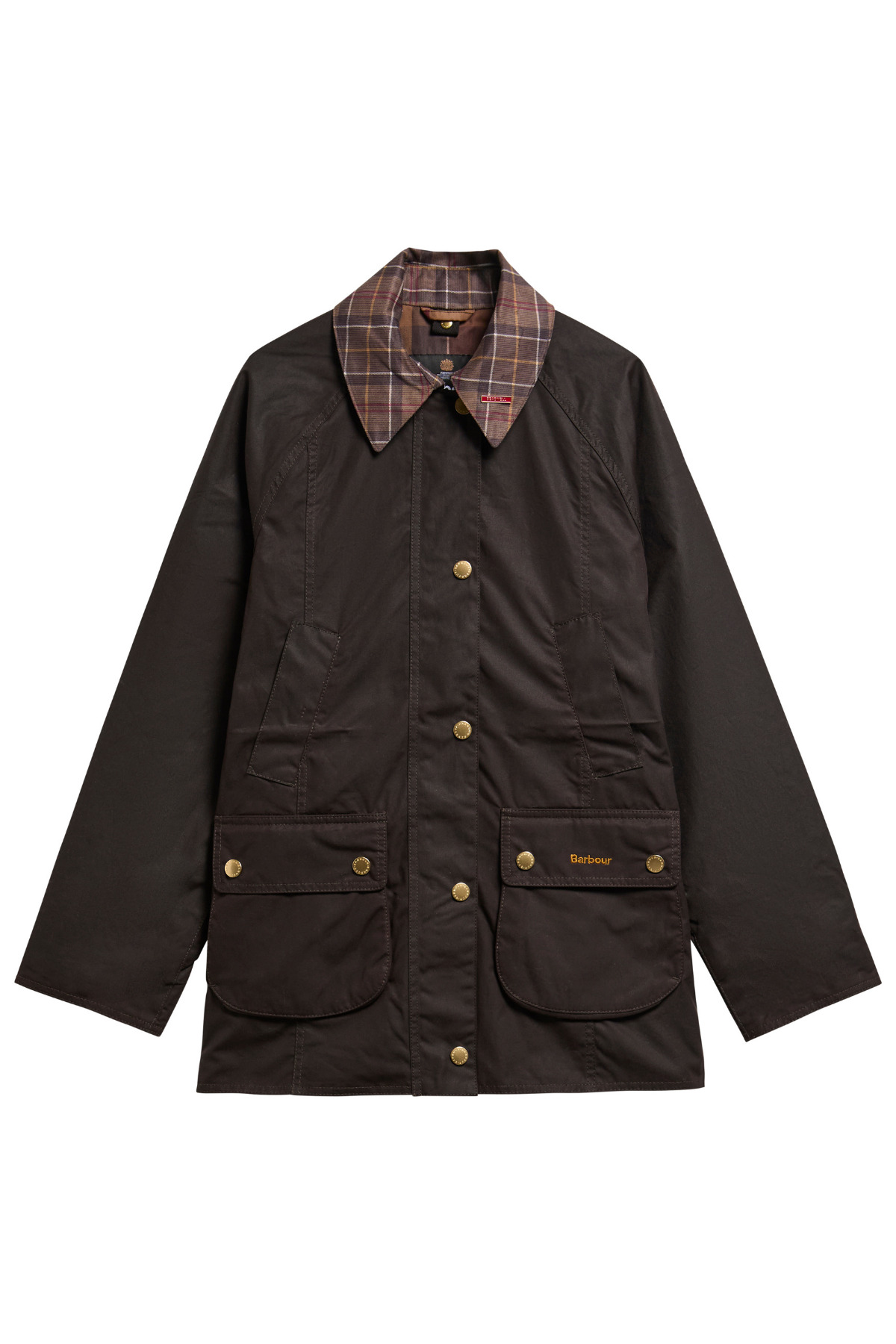 Barbour Icons Tartan Modern Beadnell Yağlı Ceket RU91 Rustic Muted görsel 2