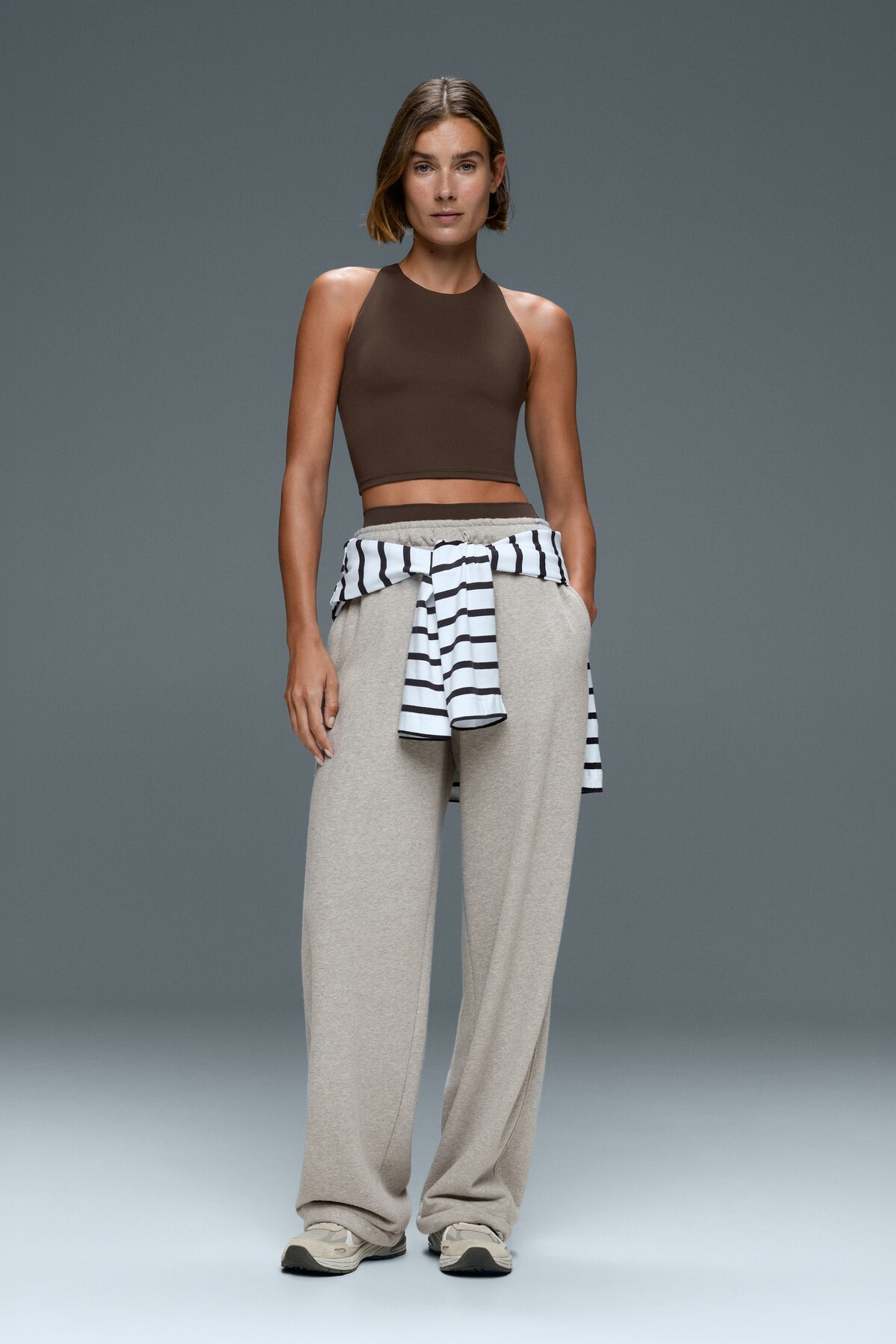 Oysho Comfortlux bantlı cup'lı tank top görsel 2