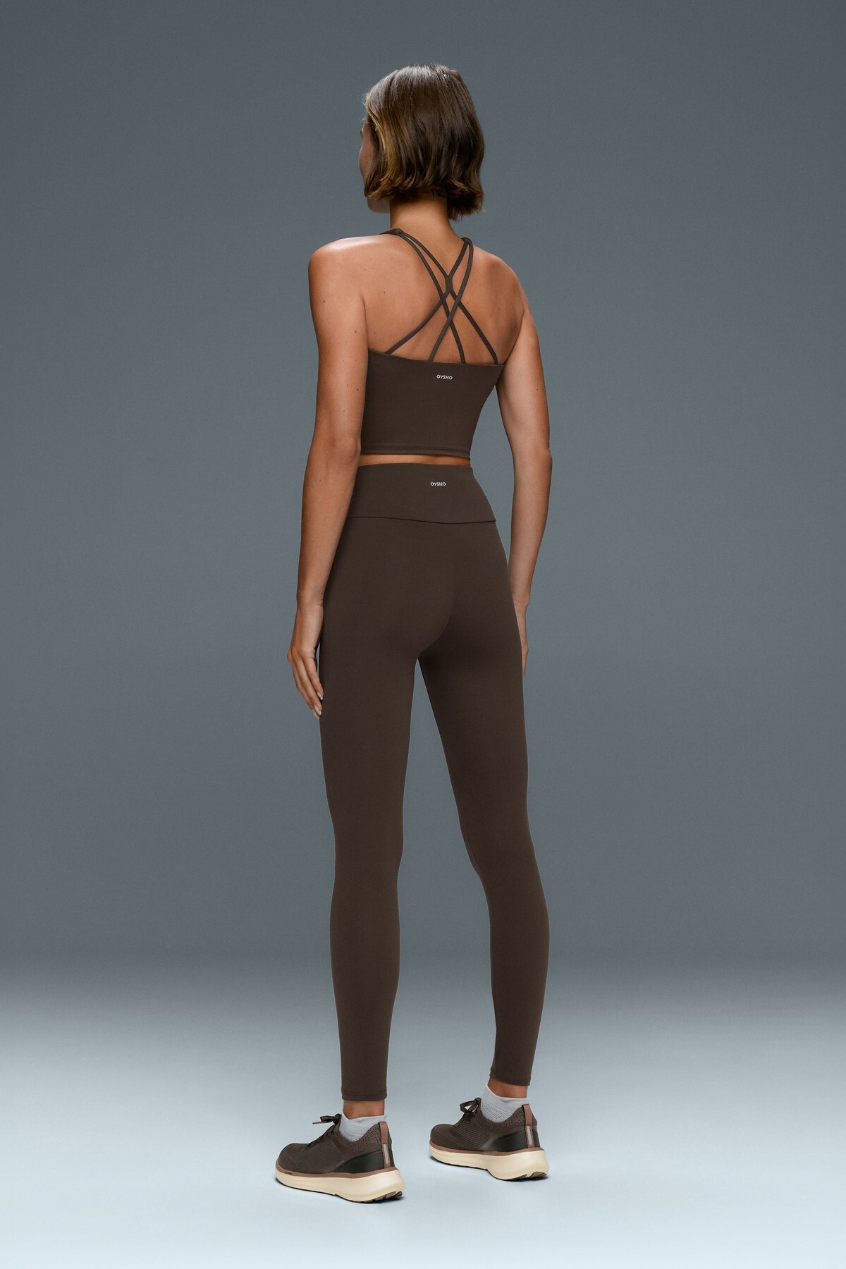 Oysho Comfortlux bantlı cup'lı tank top görsel 4