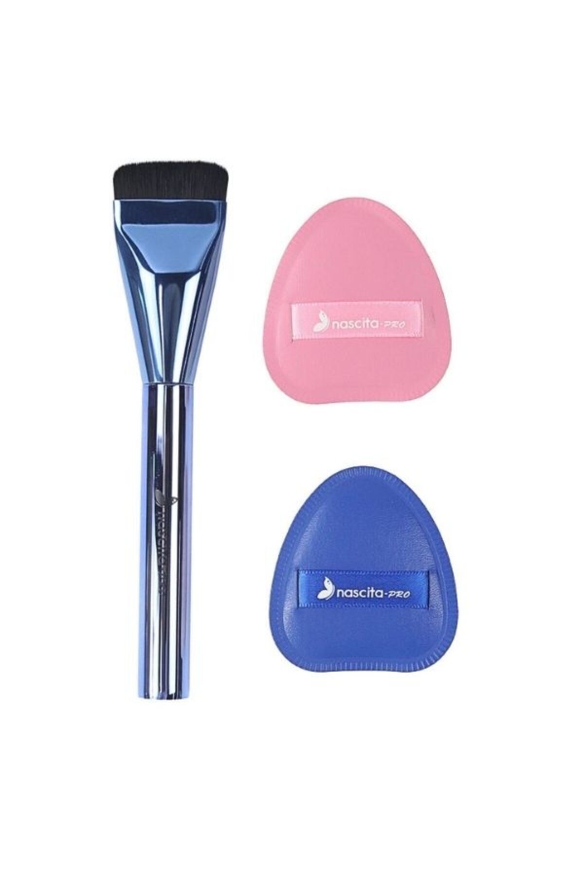برس کانسیلر بیضی حرفه‌ای NASBRUSH0136 و ست فرم دهنده صورت - ۱۶۰ — concealer_faceshaping — تصویر 4 از 4