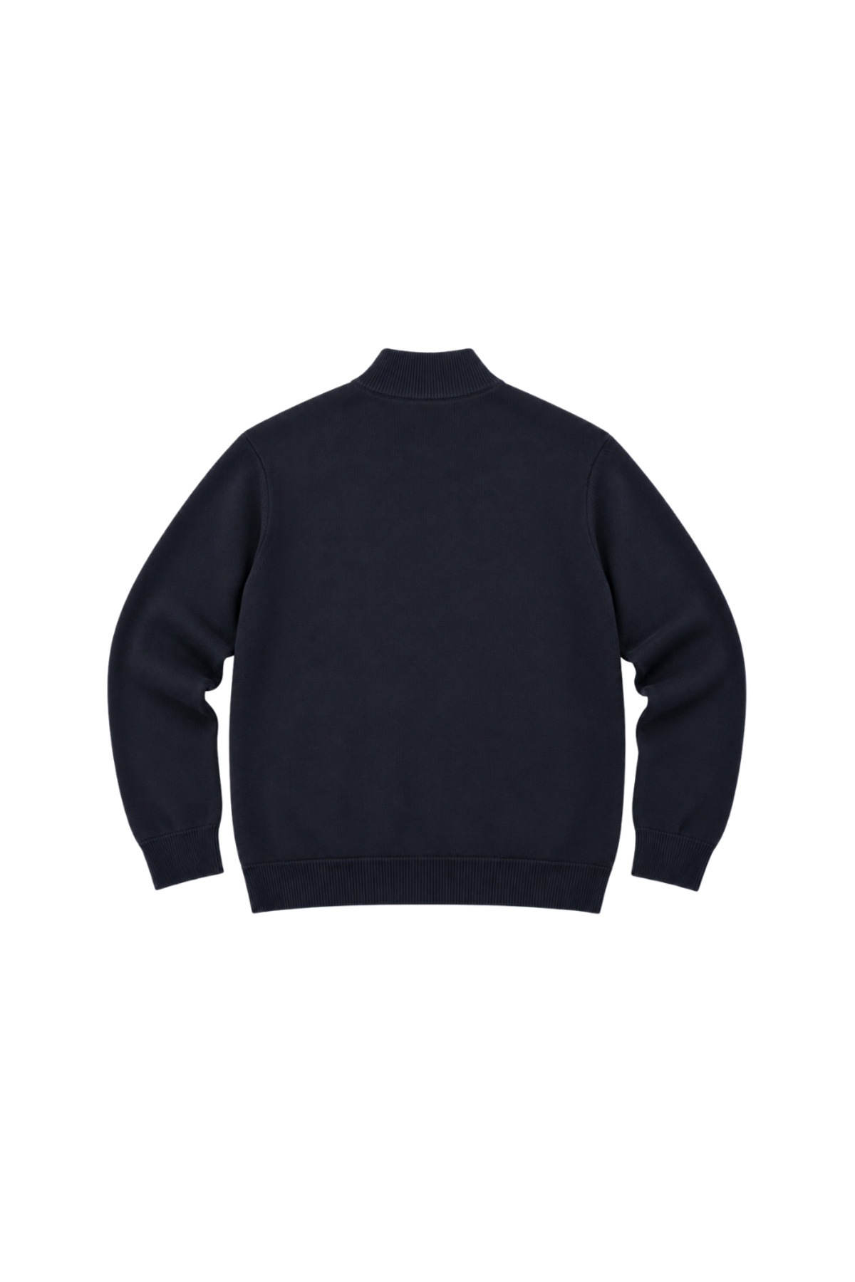 BattalModa Erkek Büyük Beden Lacivert Basic Cepli Triko Hırka 3XL-4XL-5XL-6XL görsel 5