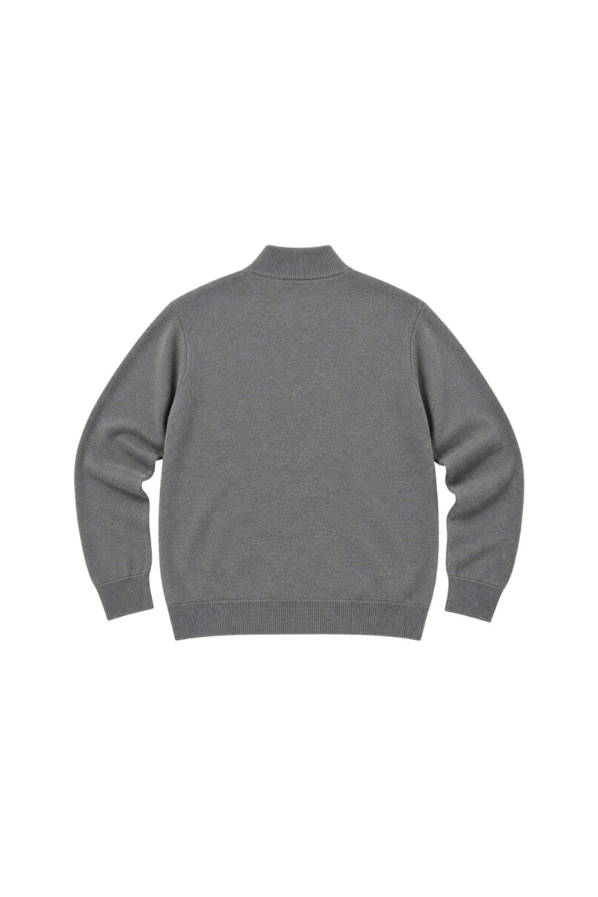 BattalModa Erkek Büyük Beden Füme Basic Cepli Triko Hırka 3XL-4XL-5XL-6XL görsel 5