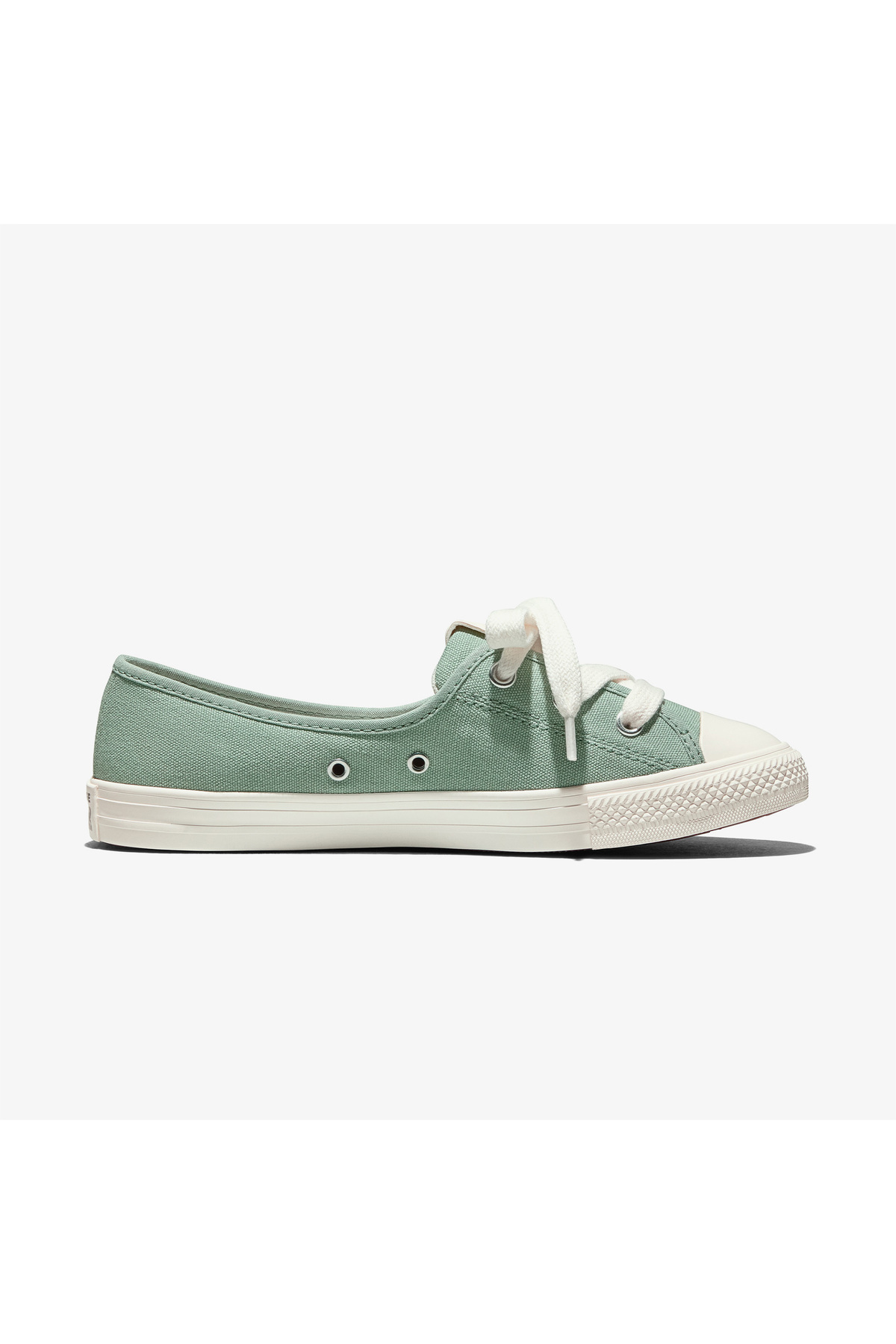 1_org_zoom کفش Converse کانورس باله سبز زنانه All Star Chuck Taylor اورجینال - تصویر 1