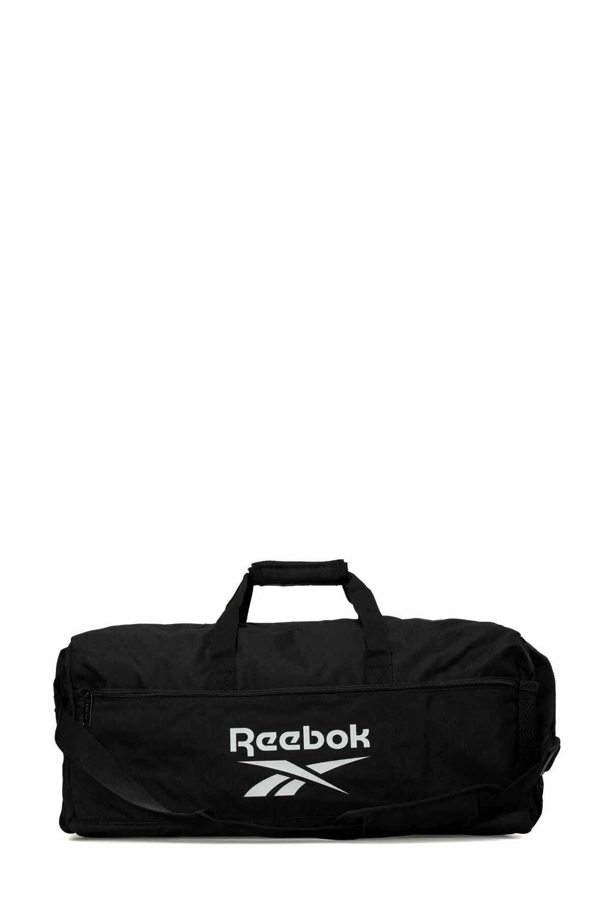 Reebok Unisex Fitness Spor Çantası Siyah Ayrı Ayakkabı Gözlü Omuz Askılı 55X25X25CM görsel 7