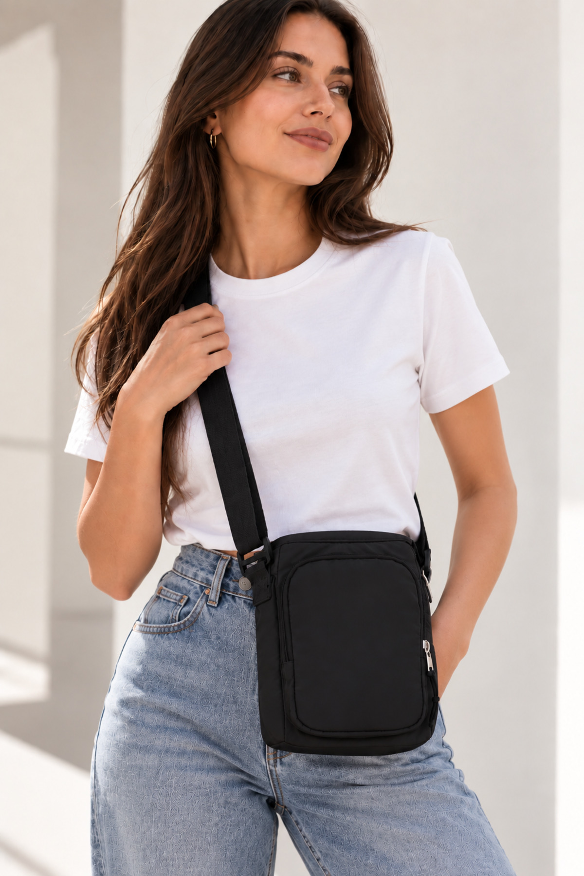 citycenterfashion Paraşüt Kumaş El Çantası cty-lbn-1259