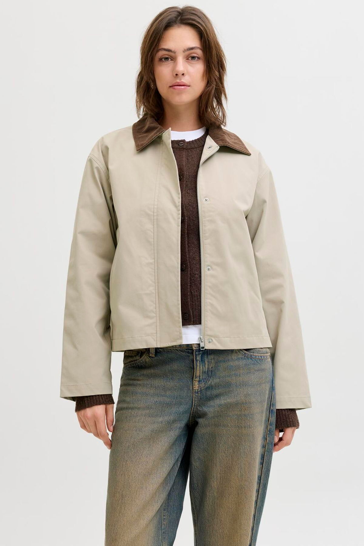 Jack & Jones Kadin Kadife Yakali Ceket - Wilma