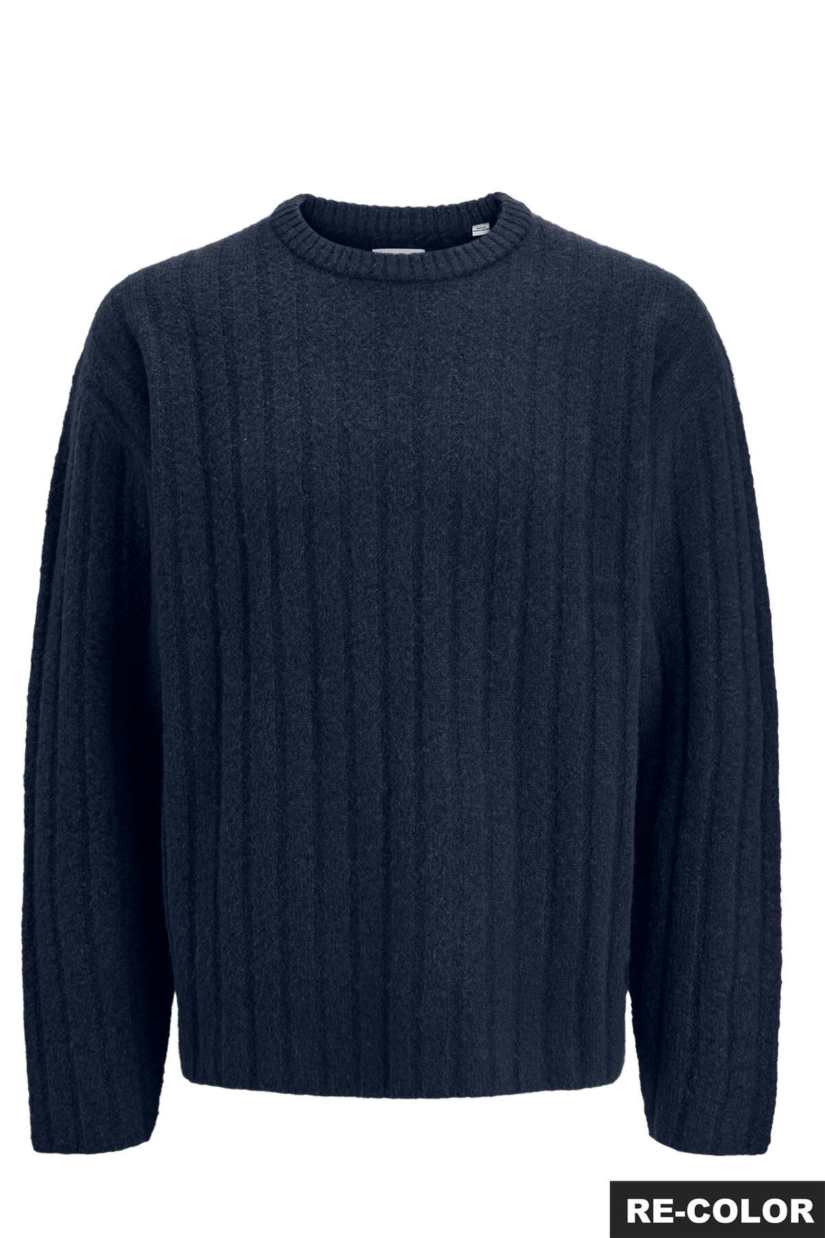 ژاکت پشمی یقه گرد مردانه - بردلی جک اند جونز پلیور Jack & Jones