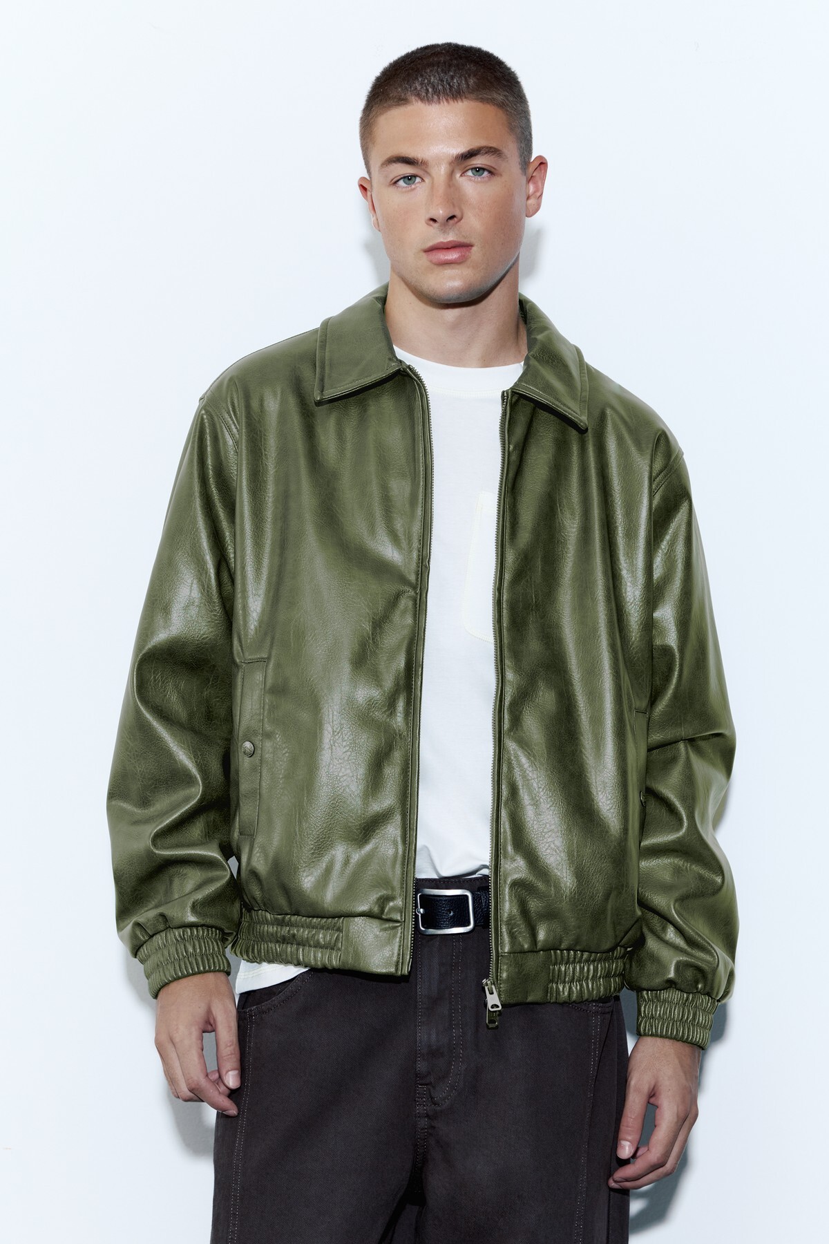 Pull & Bear Suni deri ceket
