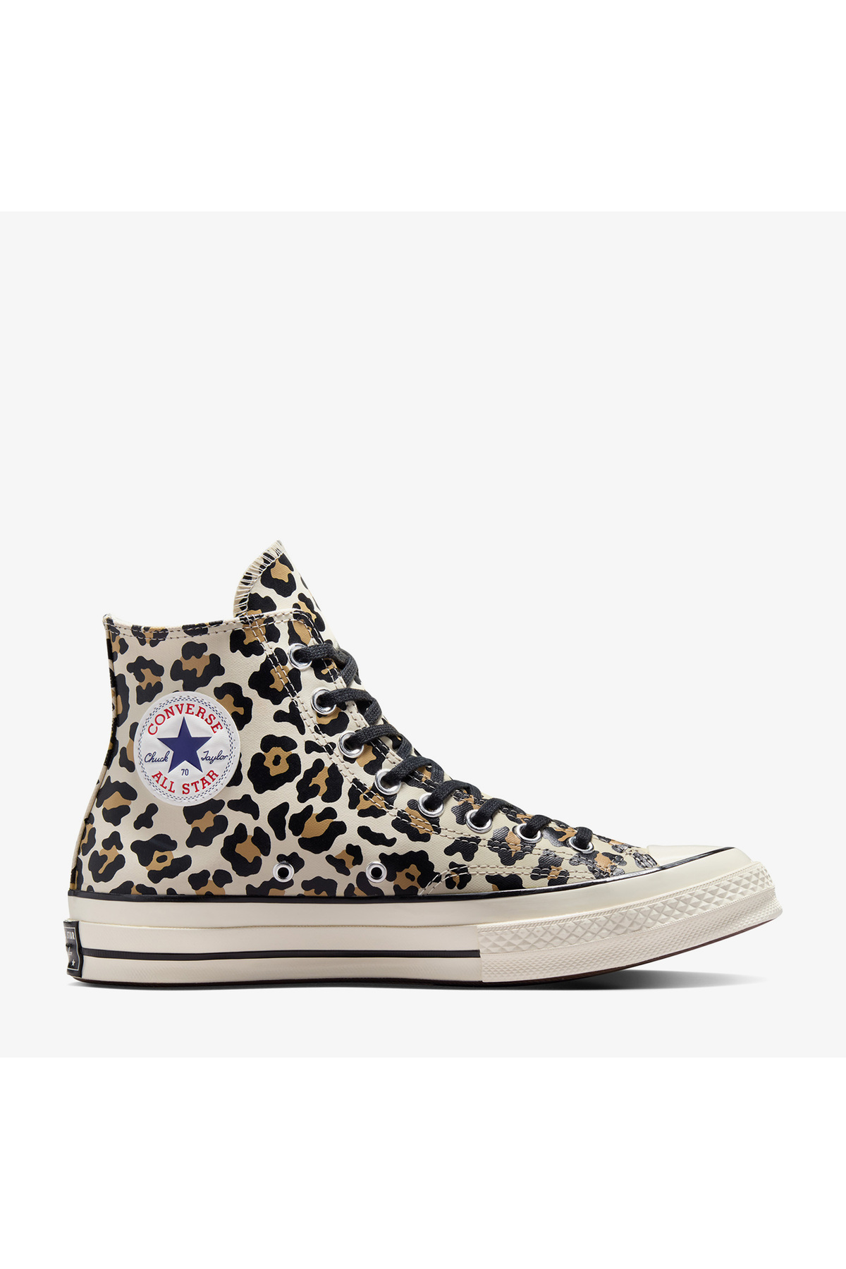 Converse Chuck 70 Leopard Print Unisex Krem Sneaker