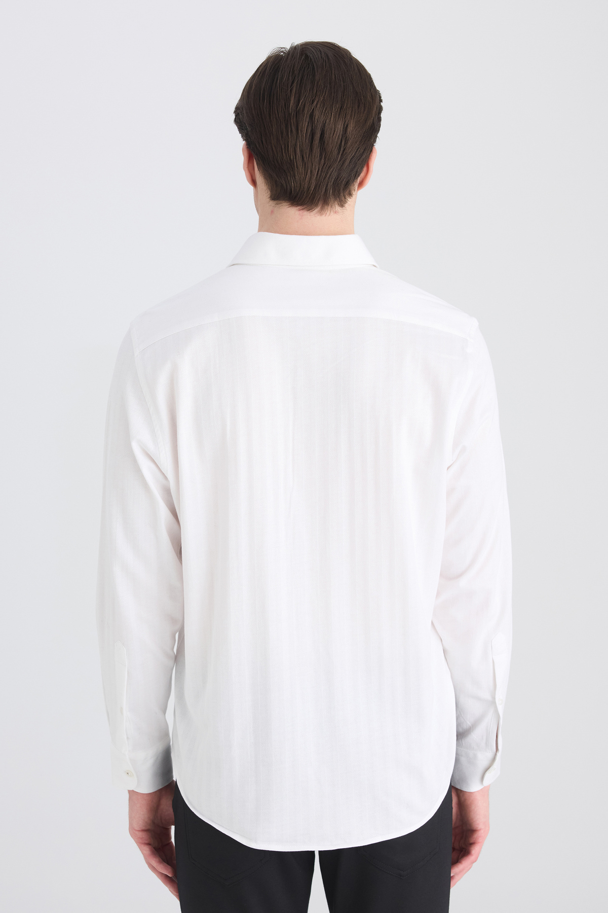پیراهن شاه ماهی سفید Ds Damat Comfort — سفید 5HC02TD03327M — تصویر 3 از 4