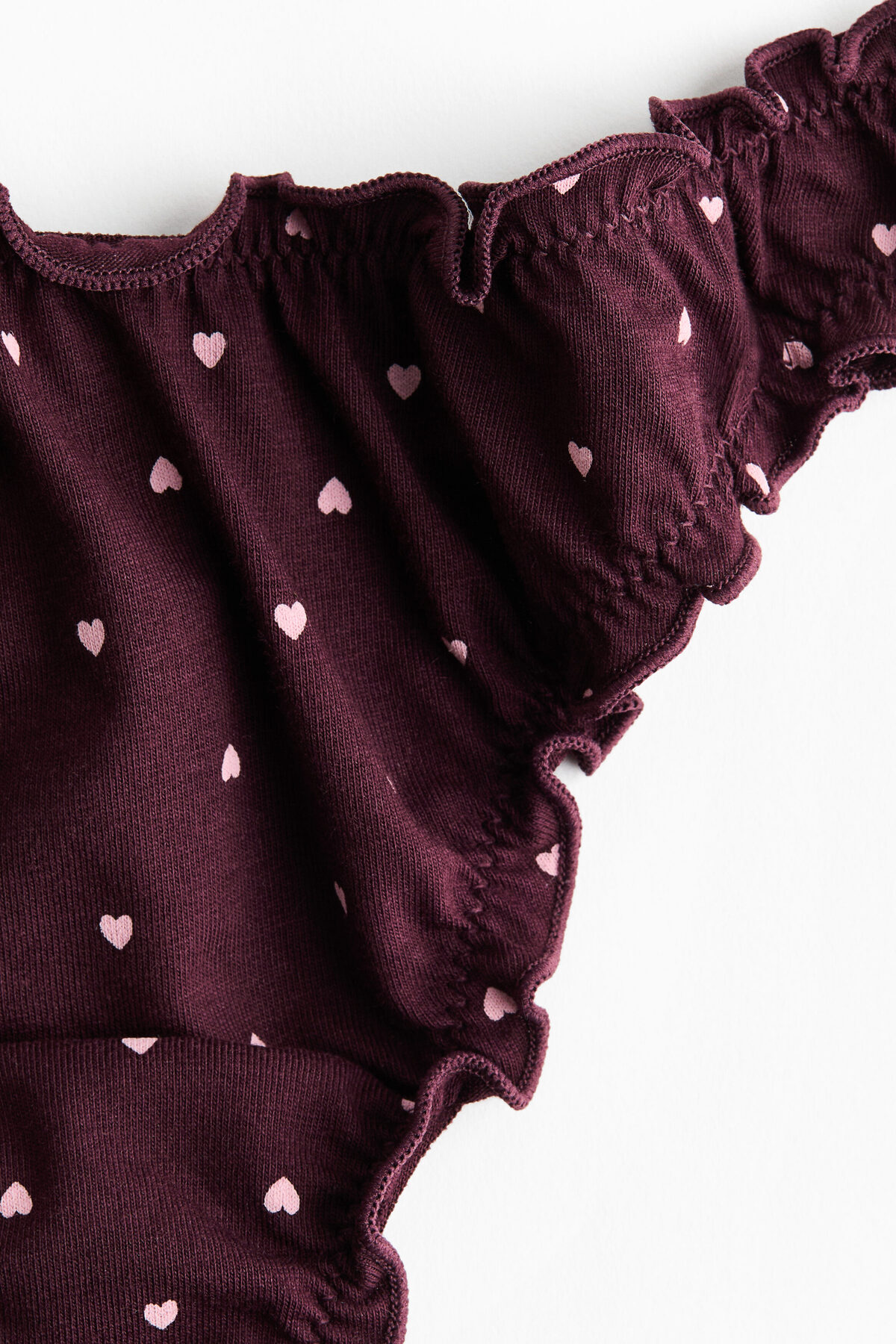 H&M 3’lü Overlok Detaylı Thong Külot görsel 2