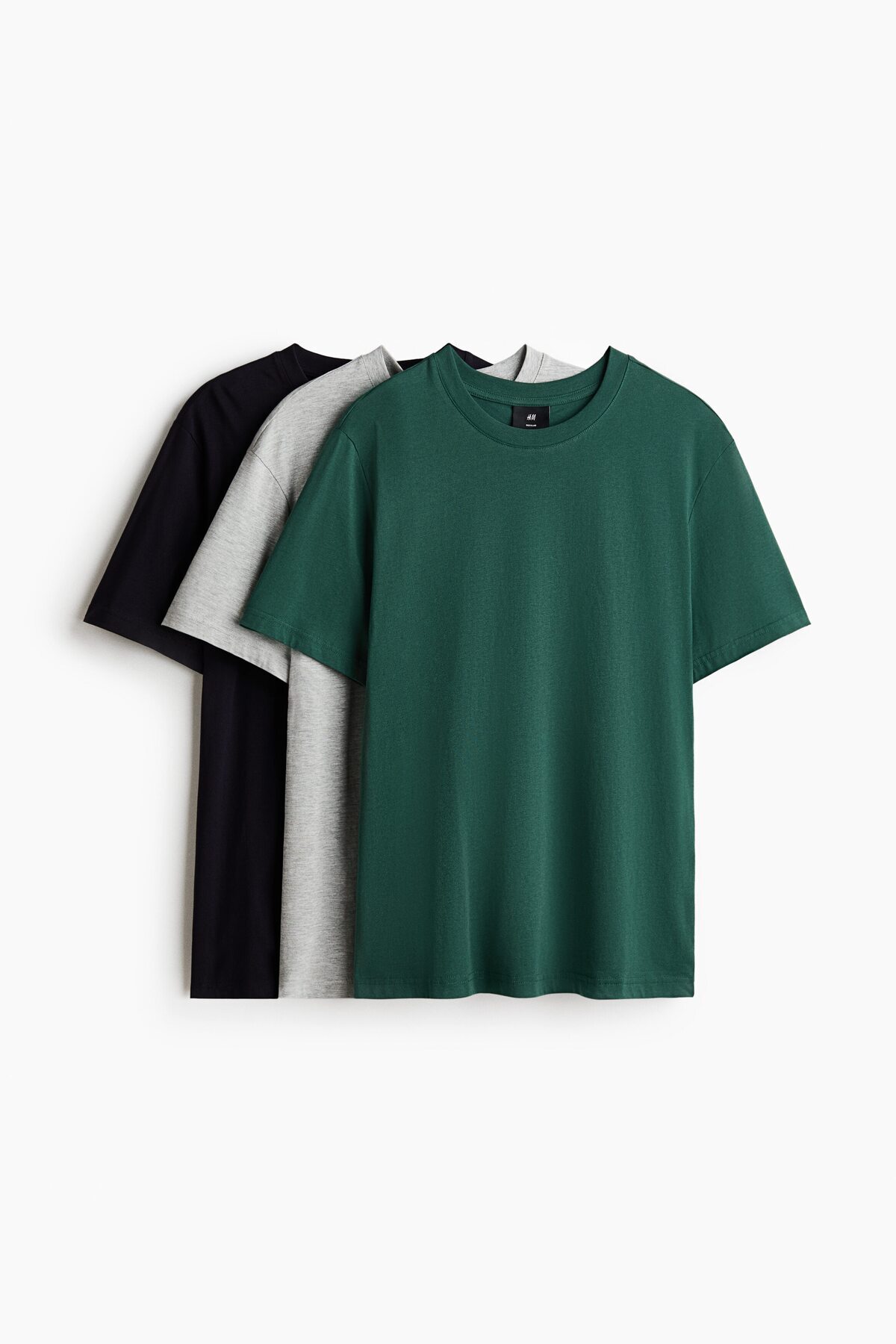 3'lü Regular Fit Tişört