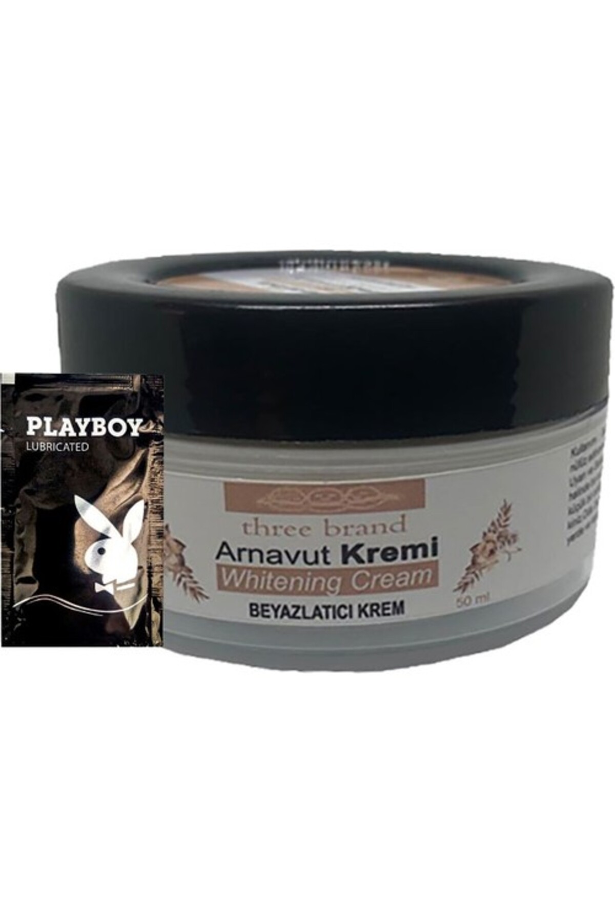 Three Brand Arnavut Kremi ASILKOZ2-2:0118 Whitening Cream Bölgesel Aklık Kremi 50 ml + 1 Tane Hediye — GU-EYF-2864-BLNC — تصویر 2 از 2