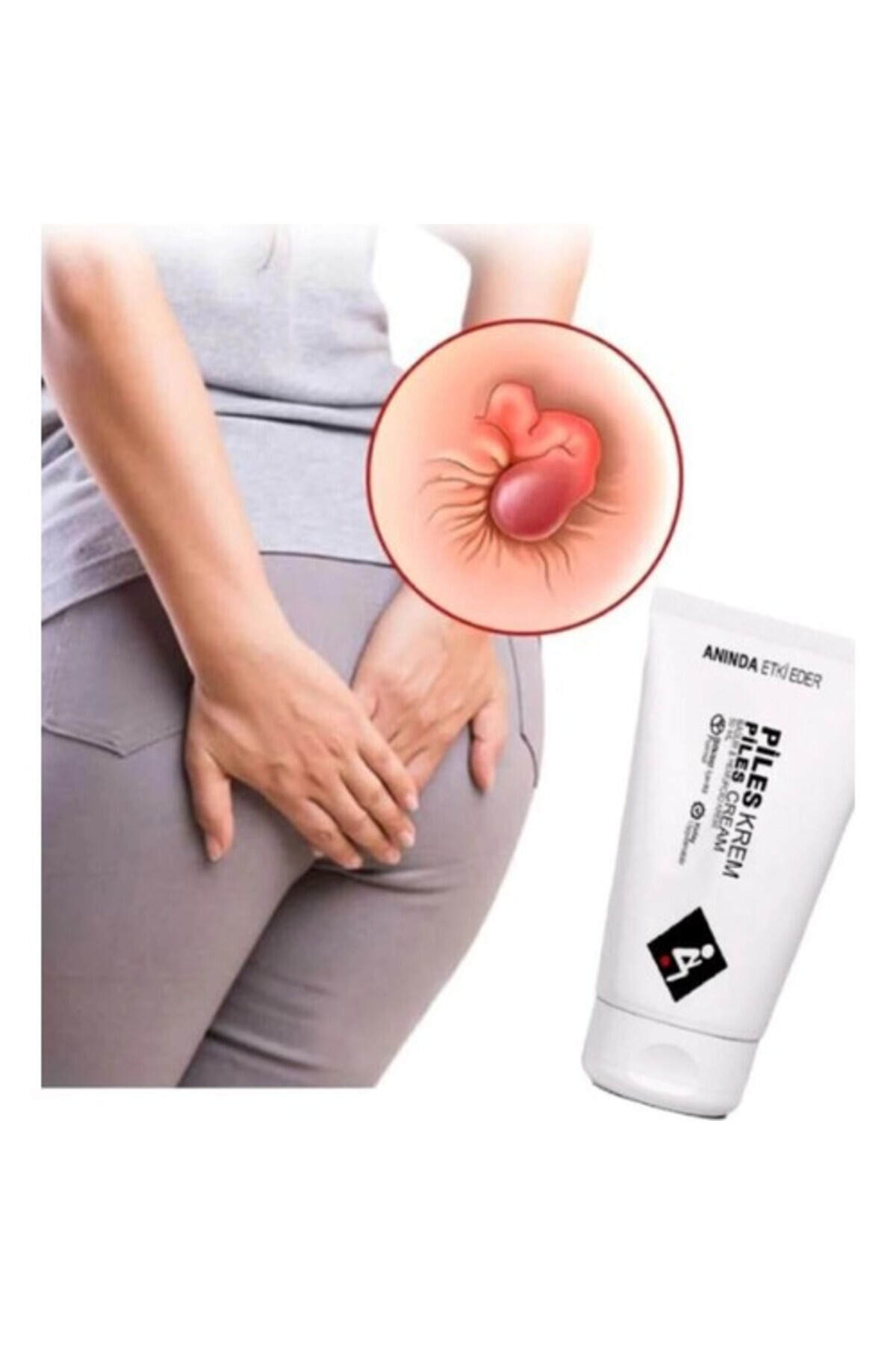Piles Hemeroıdınız ve Bağsurunuz Için Yeni Formüllü Çözümünüzkremi 50 ml x 2 Adet — GU-EYF-23333-BLN — تصویر 3 از 5