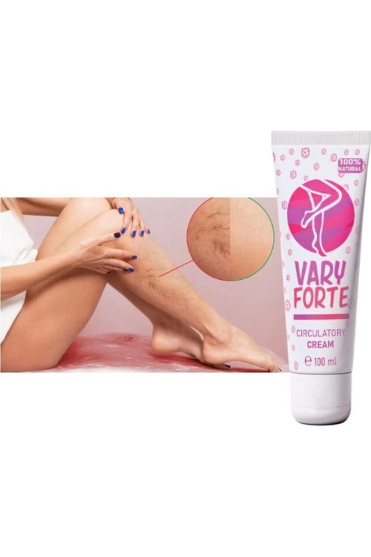 Varyforte Bacaklarınızdaki Varislerinize Karşıkremi Tüp 100 ml x 1 Adet — GU-EYF-20579-BLN — تصویر 3 از 4
