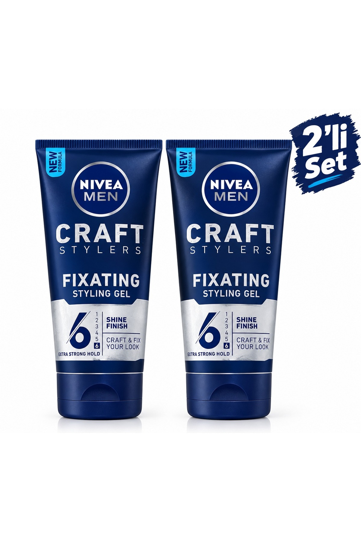 NIVEA Men Craft Stylers Saç Şekillendirici Jöle 150 ml – 2’li Set — AKCNIVEA01