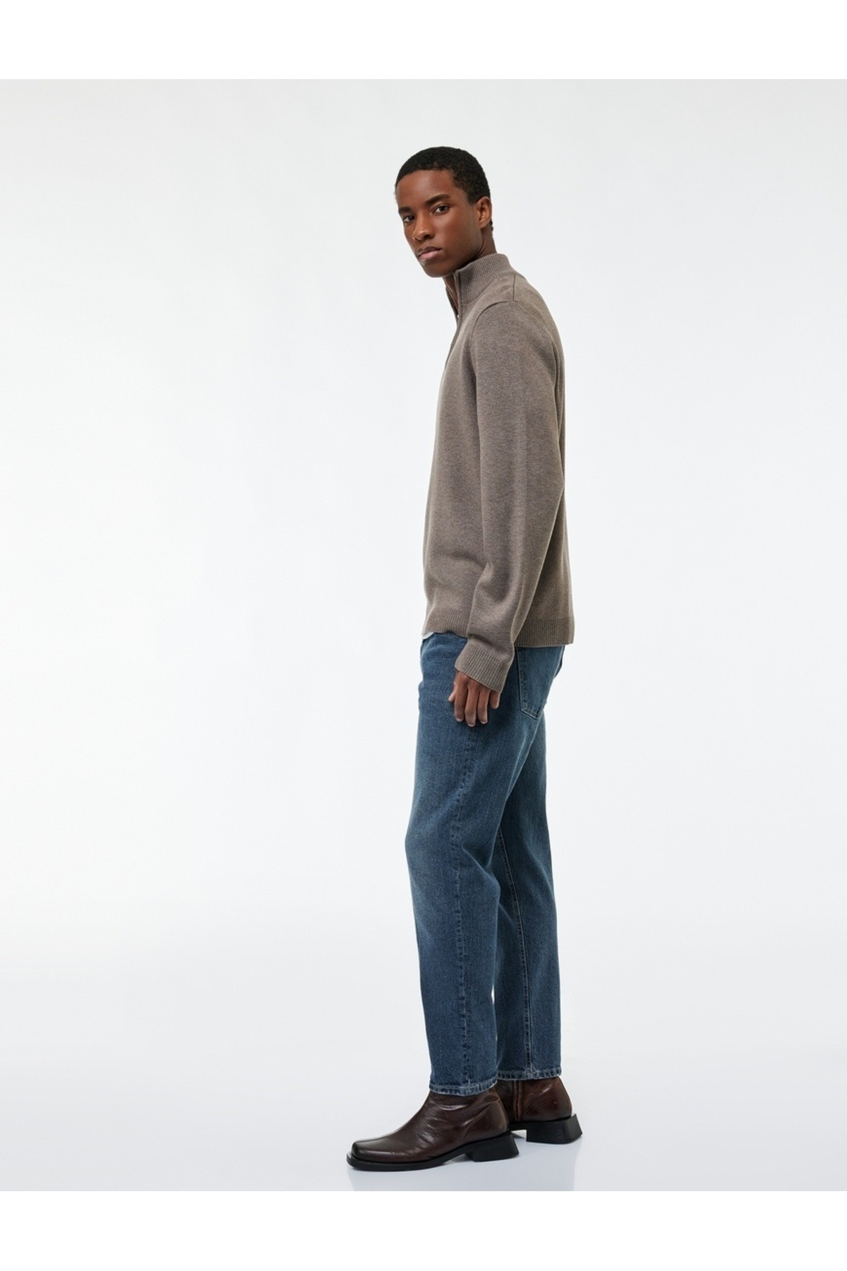 Koton Regular Fit Normal Bel Tapered Jean Pantolon - Joe Jean görsel 2