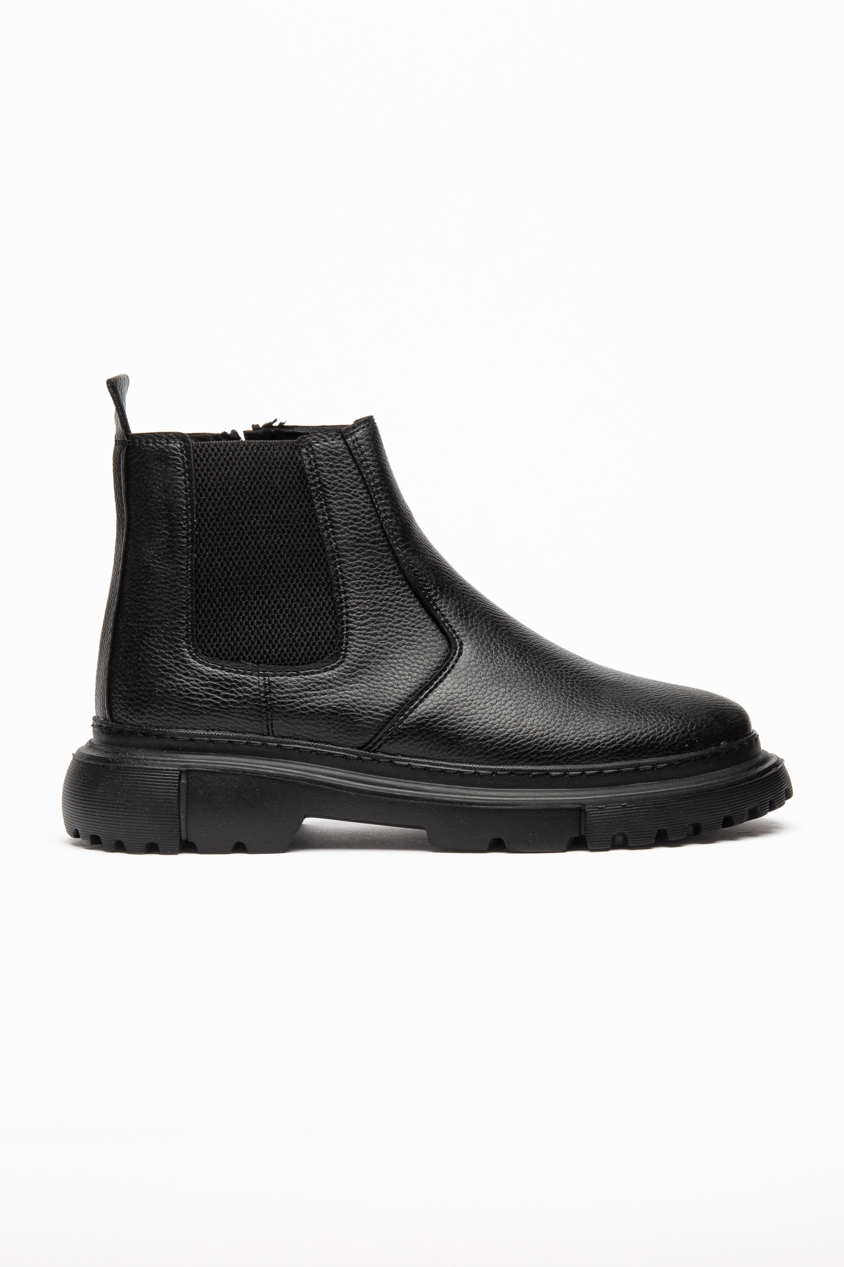 MY GROSS SHOES Siyah Erkek Hafif Taban Su&Soğuha Dayanıklı Erkek Bot görsel 2