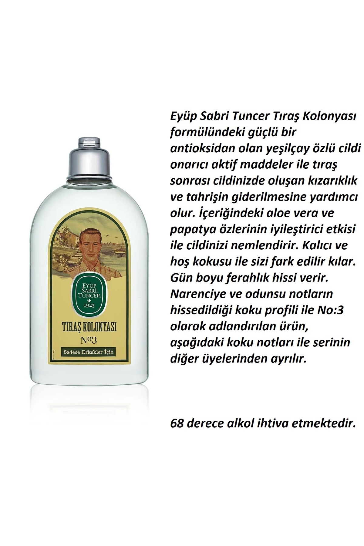 ERKEK ÜÇLÜ BAKIM SETİ, TIRAŞ KOLONYASI 250ML NO3, KÖPÜĞÜ 200ML, NO3, SPORT SPREY DEODORANT 200ML, Compressed face towel — hpro-estseries0714 — تصویر 3 از 4