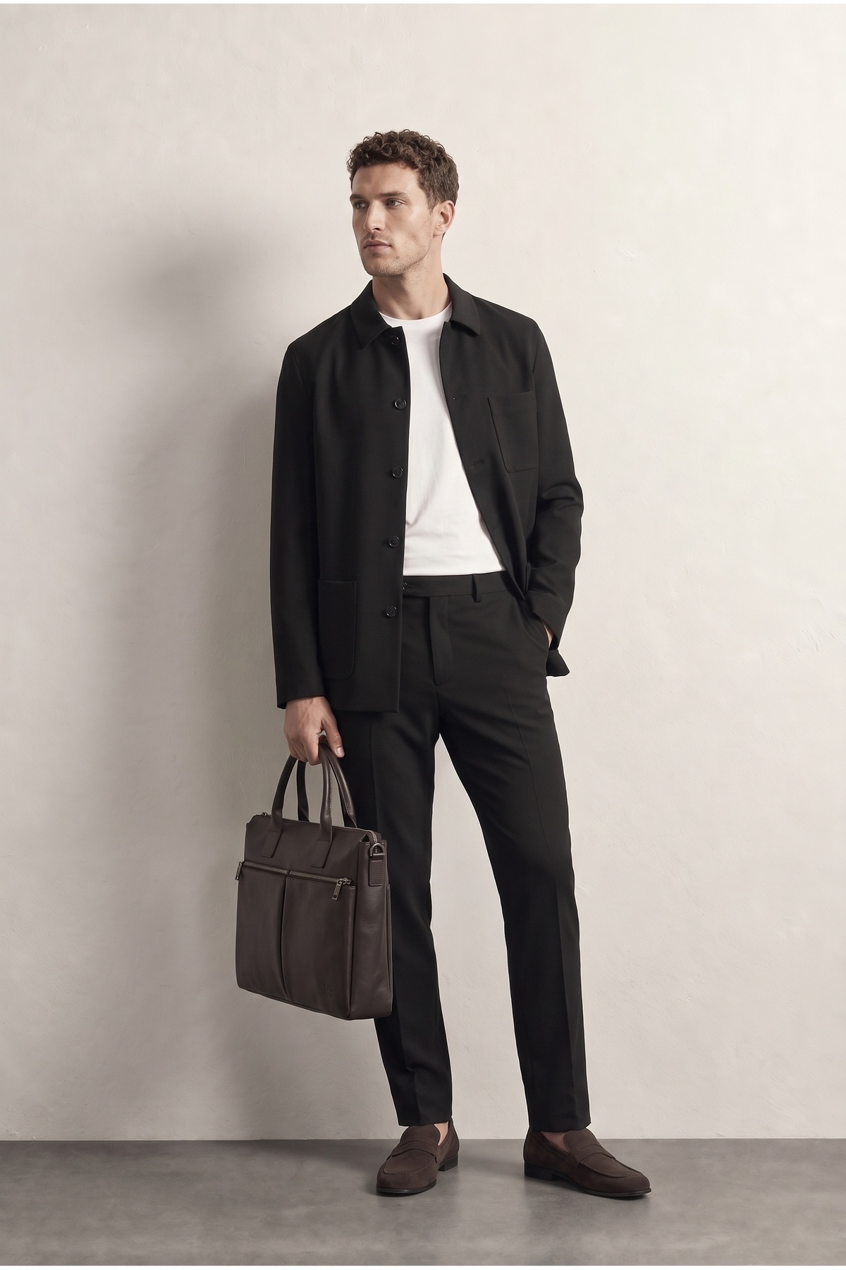 D'S Damat Ds Damat Comfort Siyah Spor Takim Elbise görsel 5