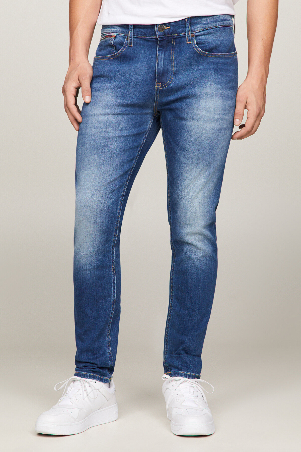 شلوار جینمردانهTommy Jeansآبی سرمه‌ای