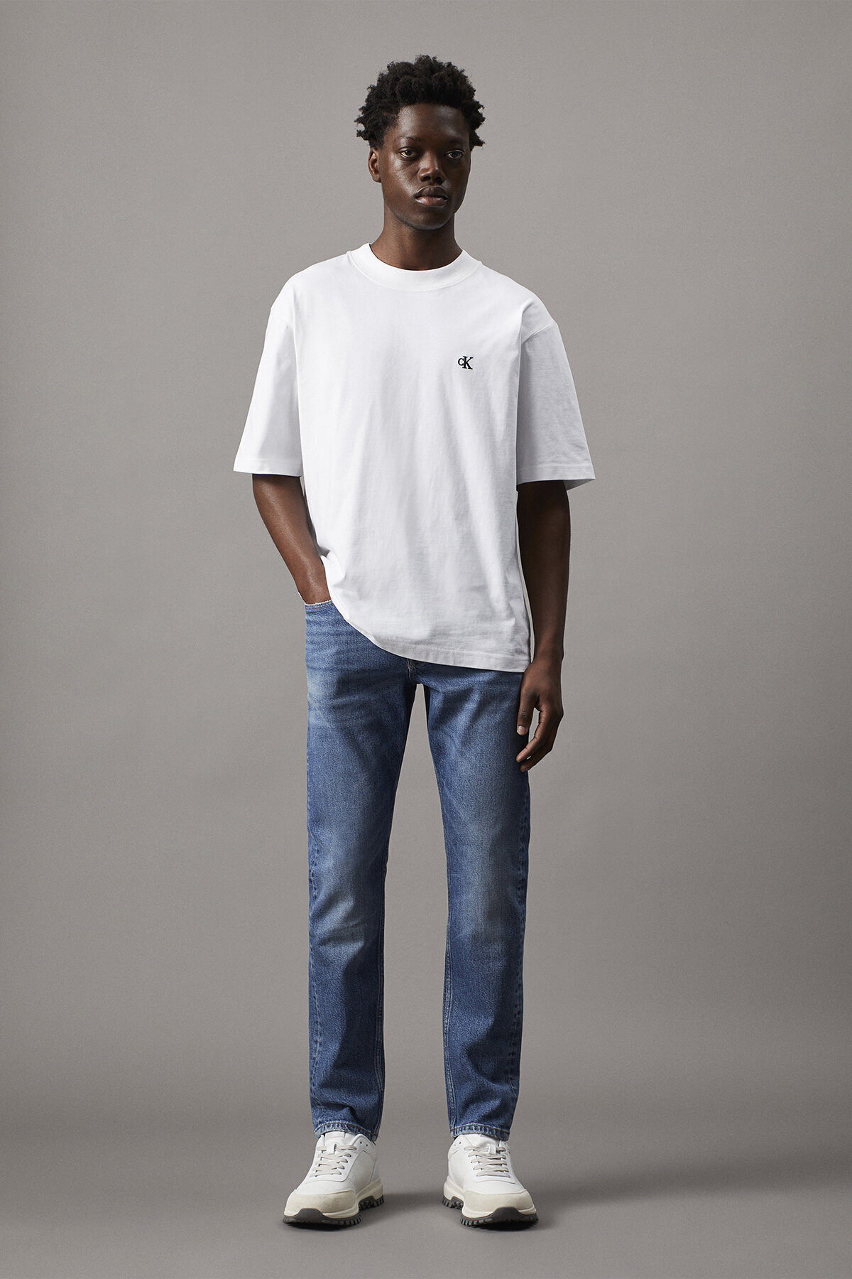 شلوار جینمردانهCalvin Kleinآبی