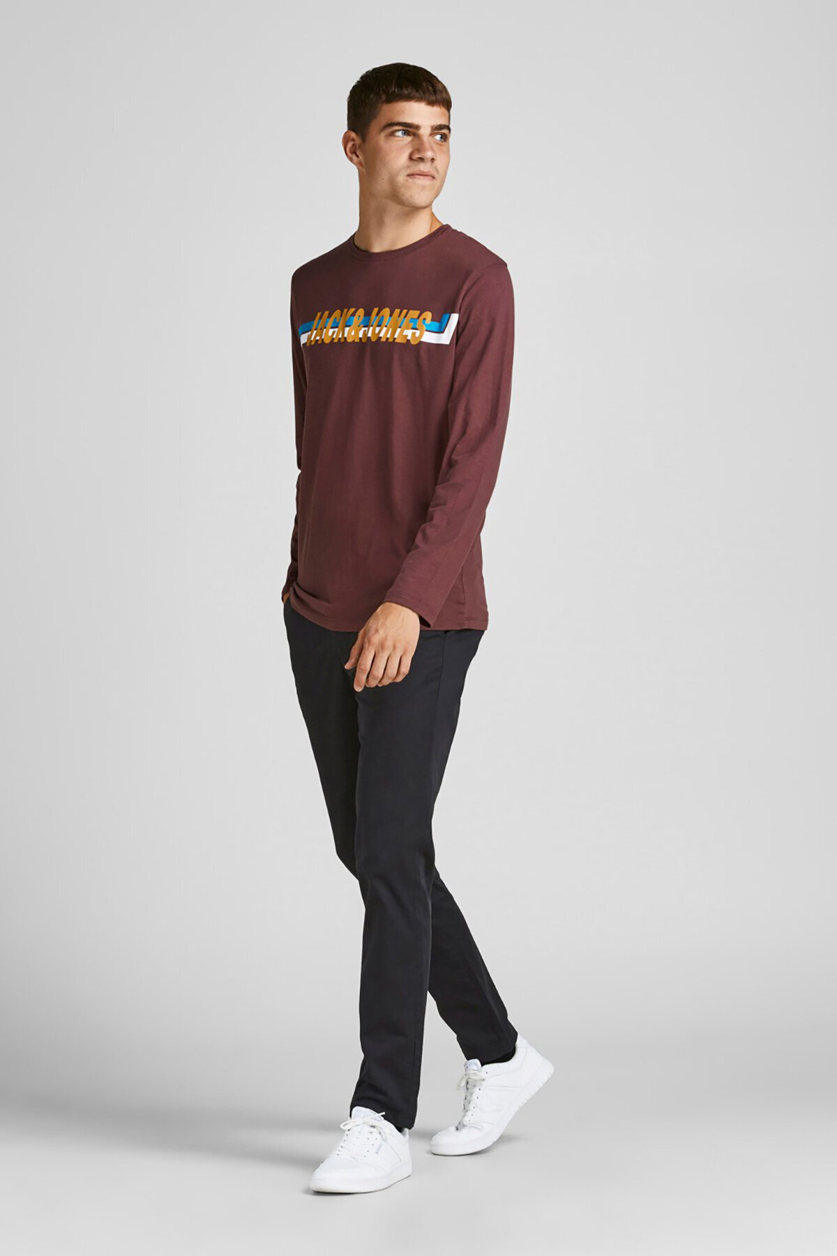Jpstmarco Jjbowıe Sa Black Noos جک اند جونز شلوار Jack & Jones