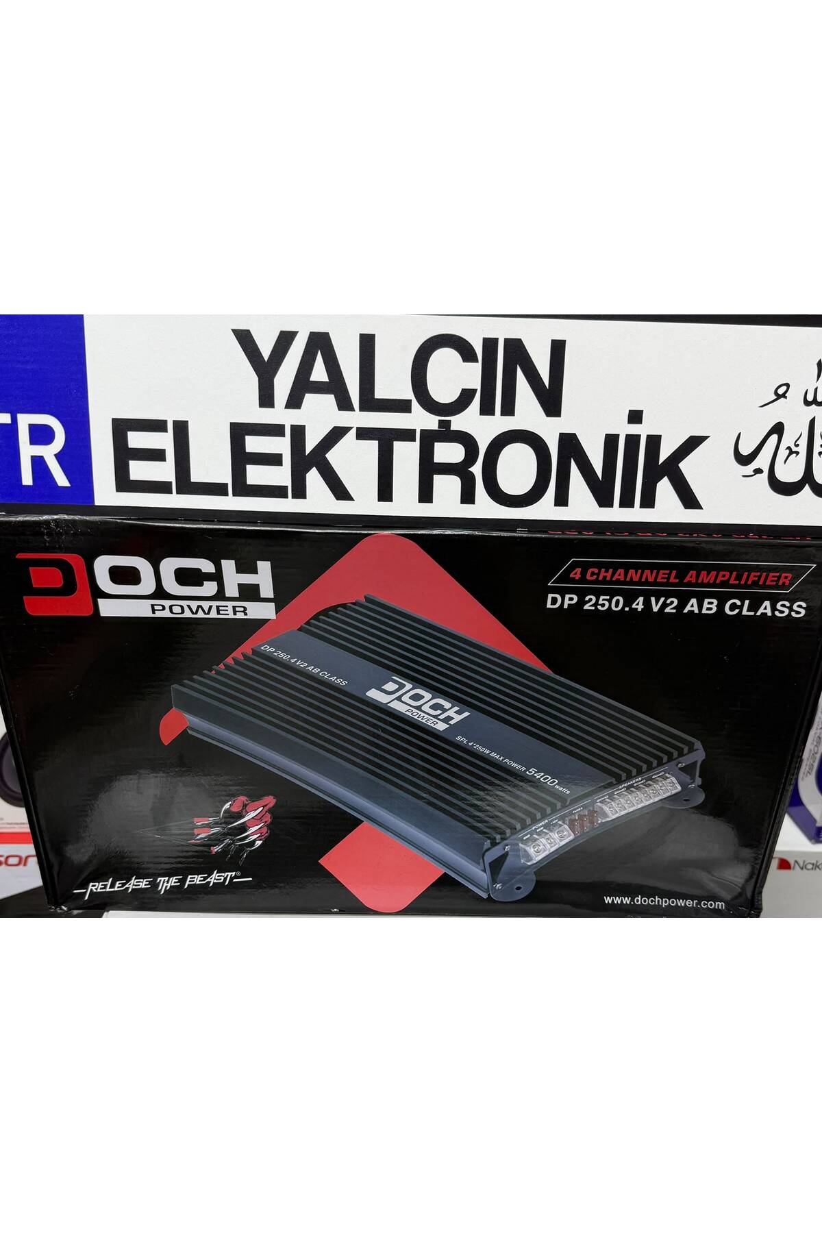 ※さとし※ DOCH POWER Dp-250.4 V2 ab class 5400w 4kanal 2ohm 500wrms 4ch oto