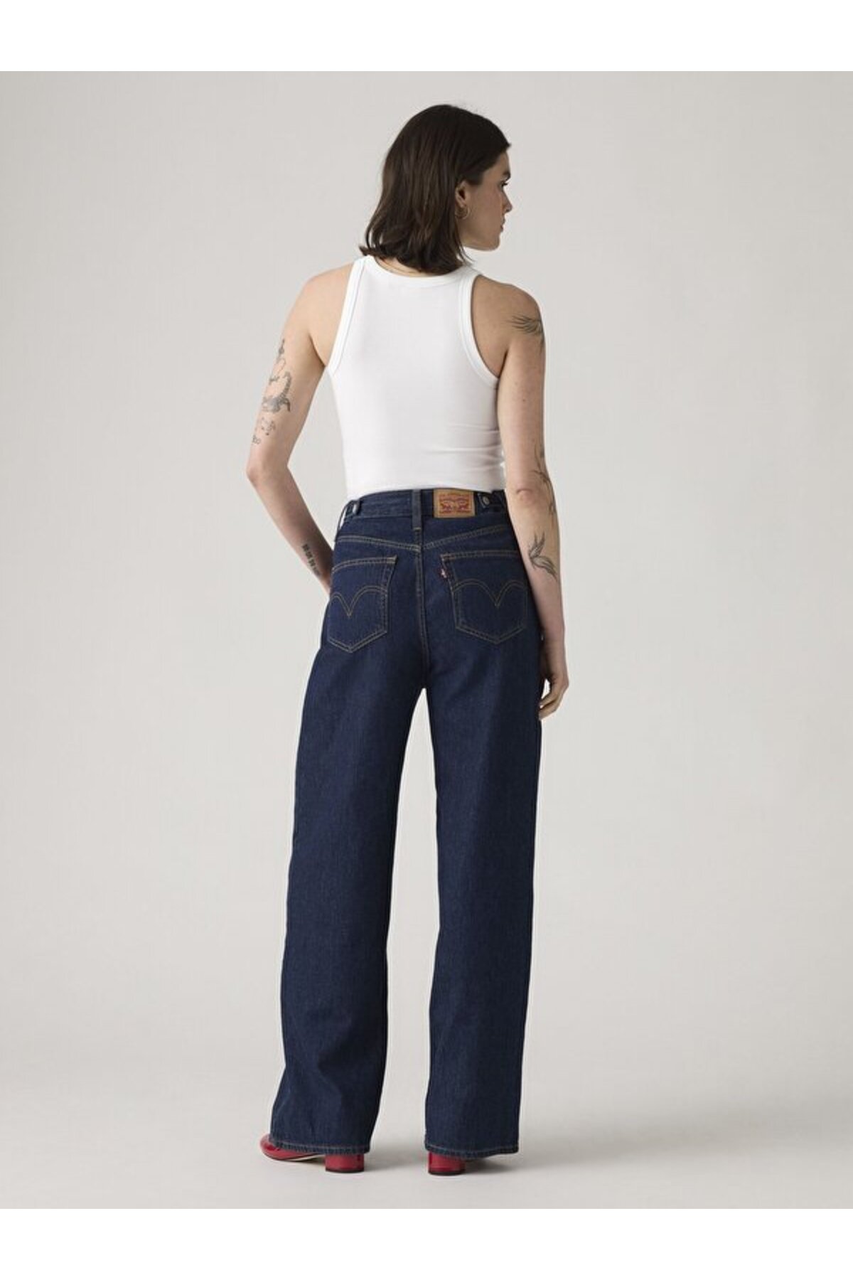 Levi's Cinch Baggy Kadın Jean Pantolon - Reign Of The Rinse görsel 7