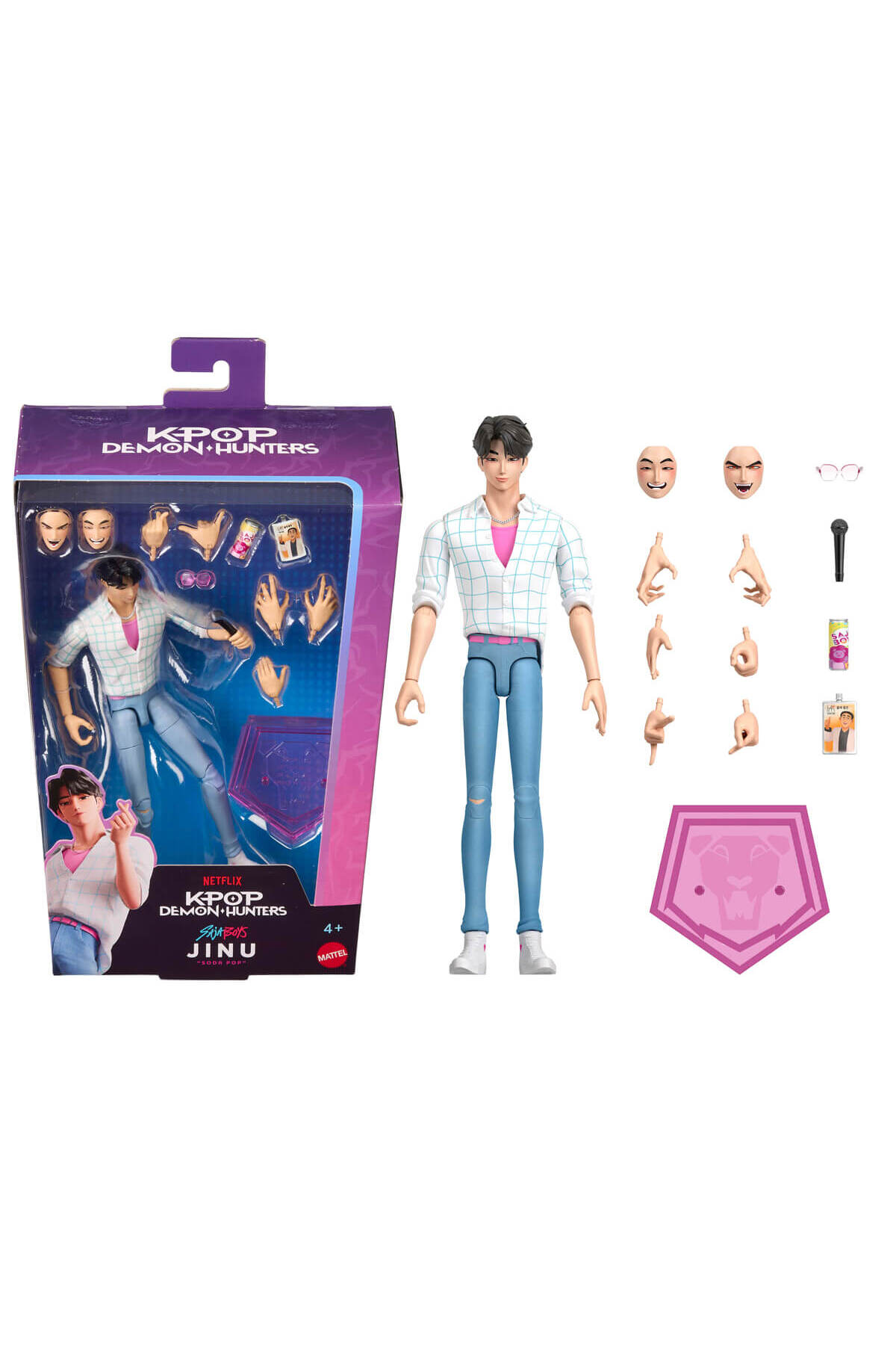 KPop Demon Hunters K-POP Demon Hunters Jinu Aksiyon Figürü JRY33