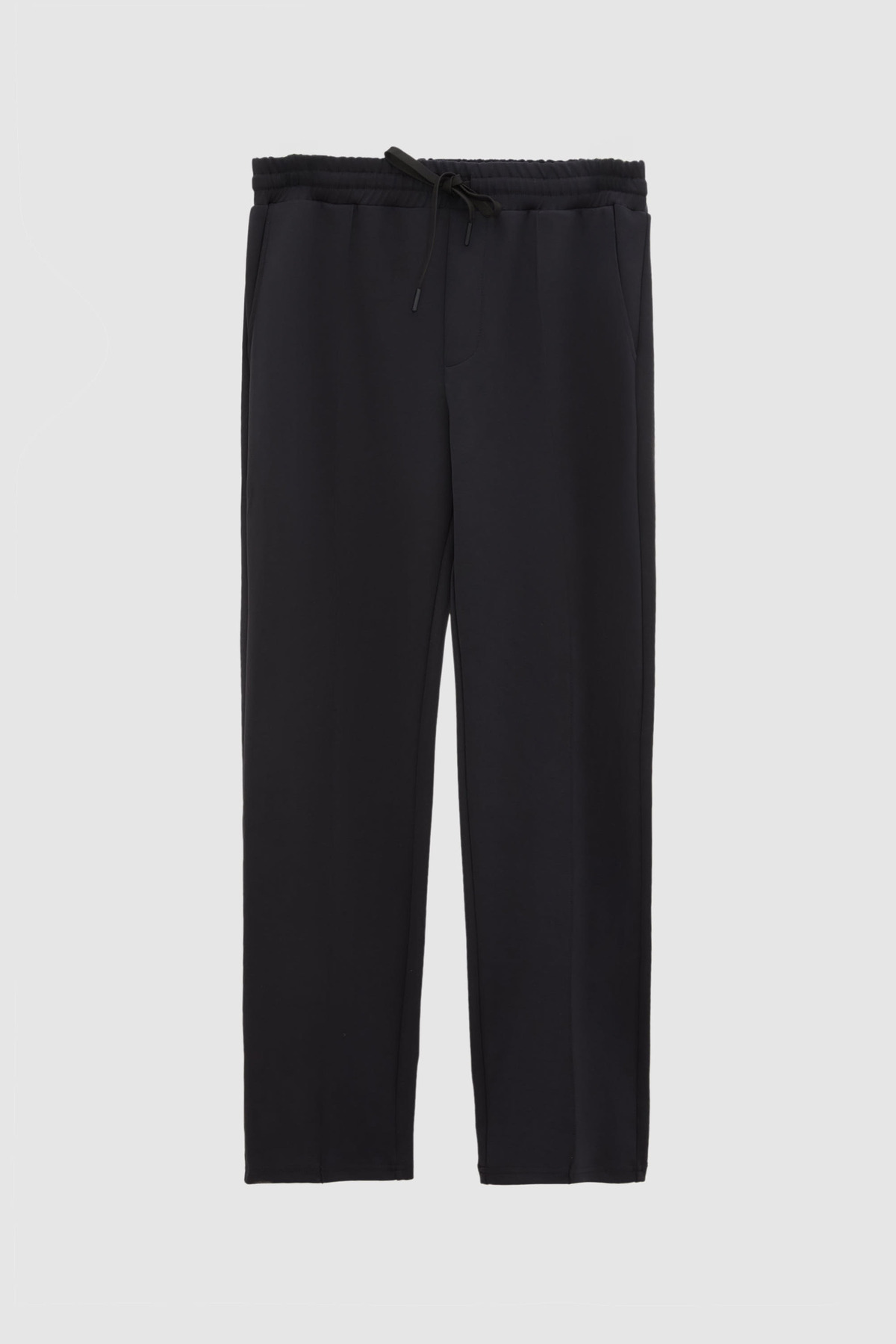 D'S Damat Ds Damat Relaxed Fit Siyah Gabardin Jogger Pantolon görsel 4