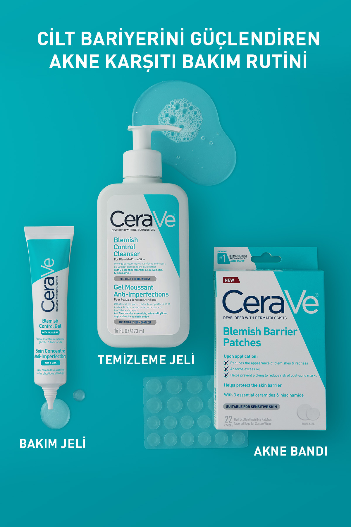 Yağlı ve Akneye Eğilimli Ciltlere Özel Cilt Bakım Seti: Yüz Temizleme Jeli 236ml&Yüz Bakım Jeli 40ml — 2031 — تصویر 7 از 8