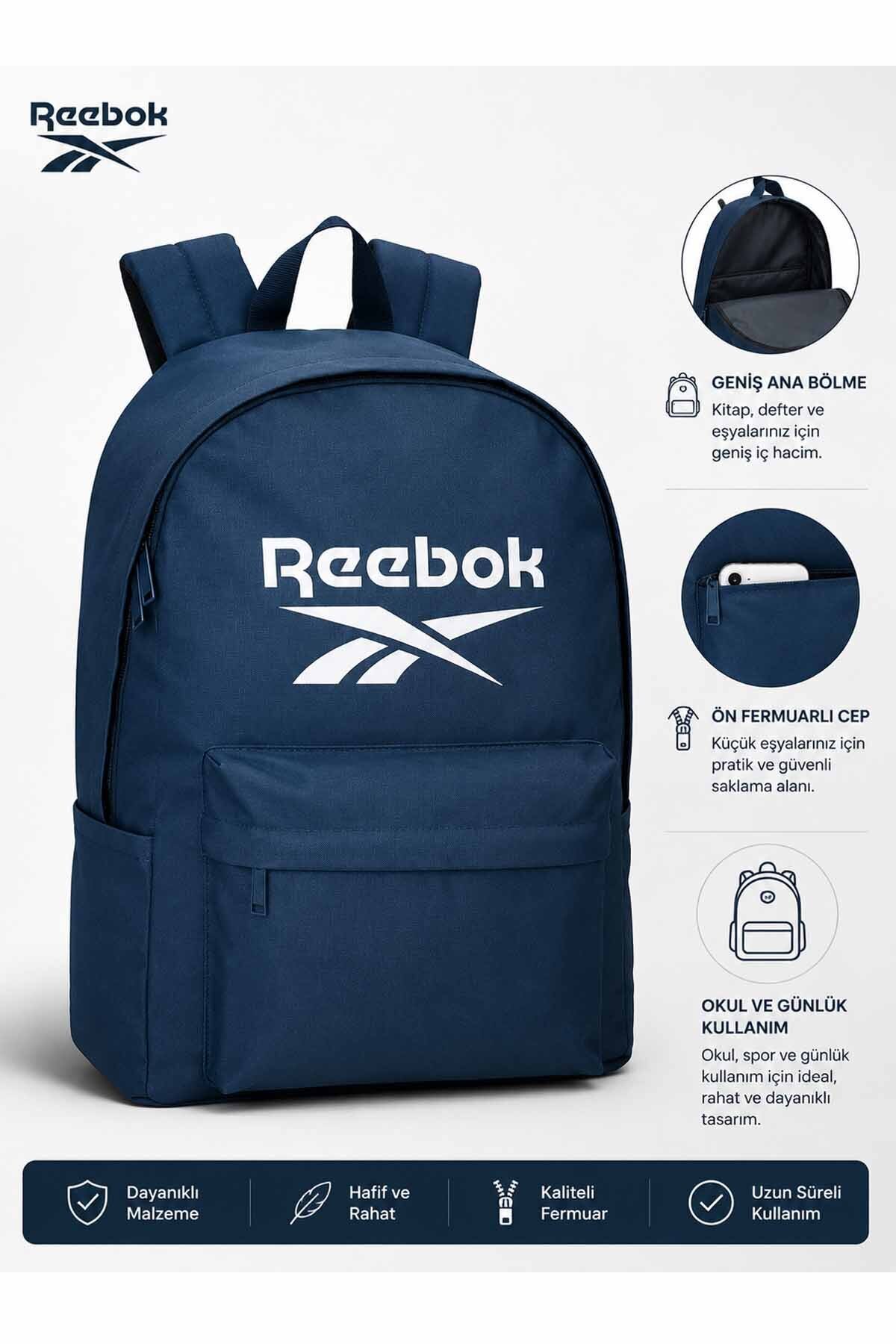 Reebok 8022332 Ashland 45Cm Backpack B Lacivert Unisex Sırt