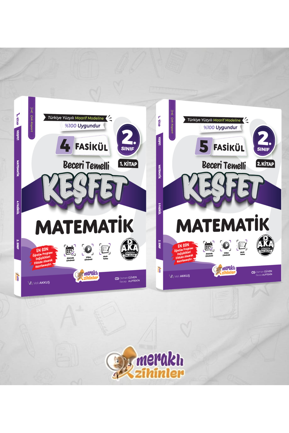meraklı zihinler 2.SINIF BECERİ TEMELLİ MATEMATİK(1-2) 9 FASİKÜL