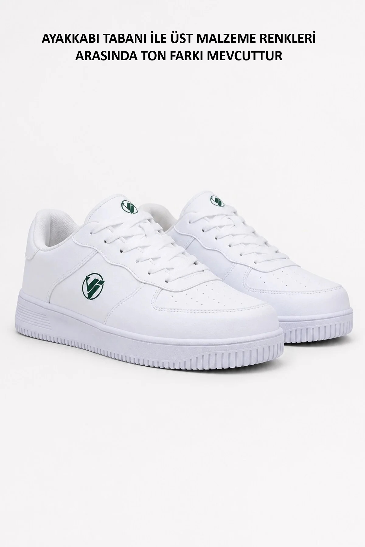 Vojo Faster Comfort Erkek Beyaz Sneaker Günlük Rahat Taban Spor Ayakkabı Beyaz görsel 2
