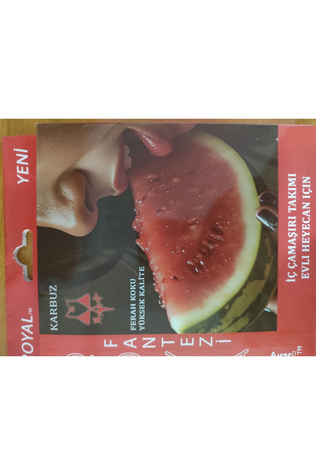 Lillie Royal yeni karbuz aromalı sütyen Tanga